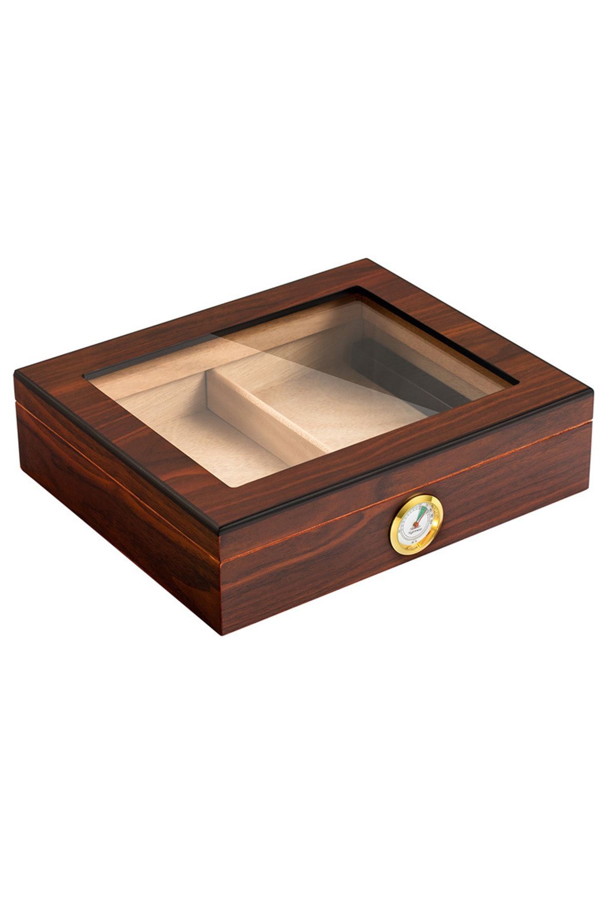 Falconetti Kahverengi Camlı Humidor Puro Kutusu rc06khv