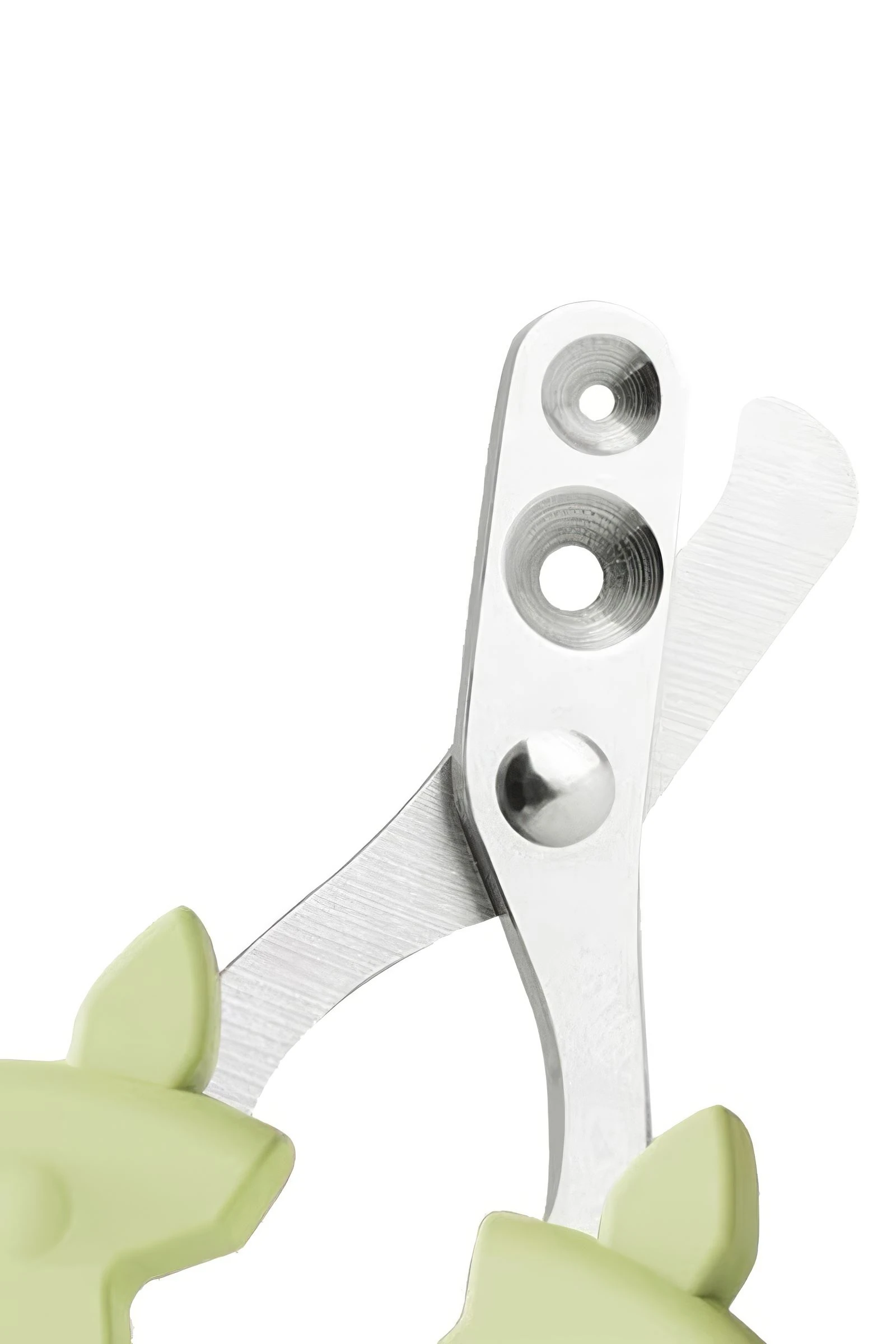 Çelik Uçlu Çift Delikli Yeşil Kedi Tırnak Makası cin821ys