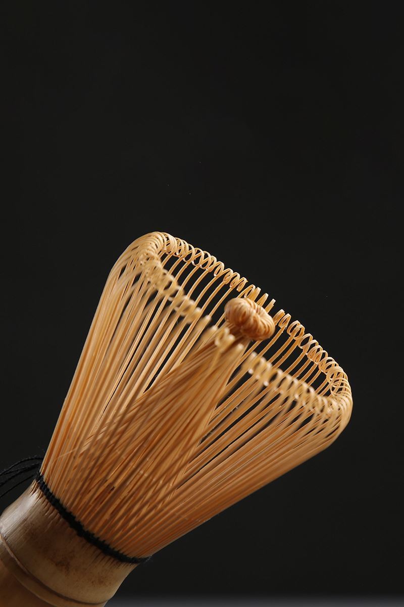 Bambu Matcha Çayı Karıştırıcı Fırça Bamboo Whisk Köpürtücü cin578