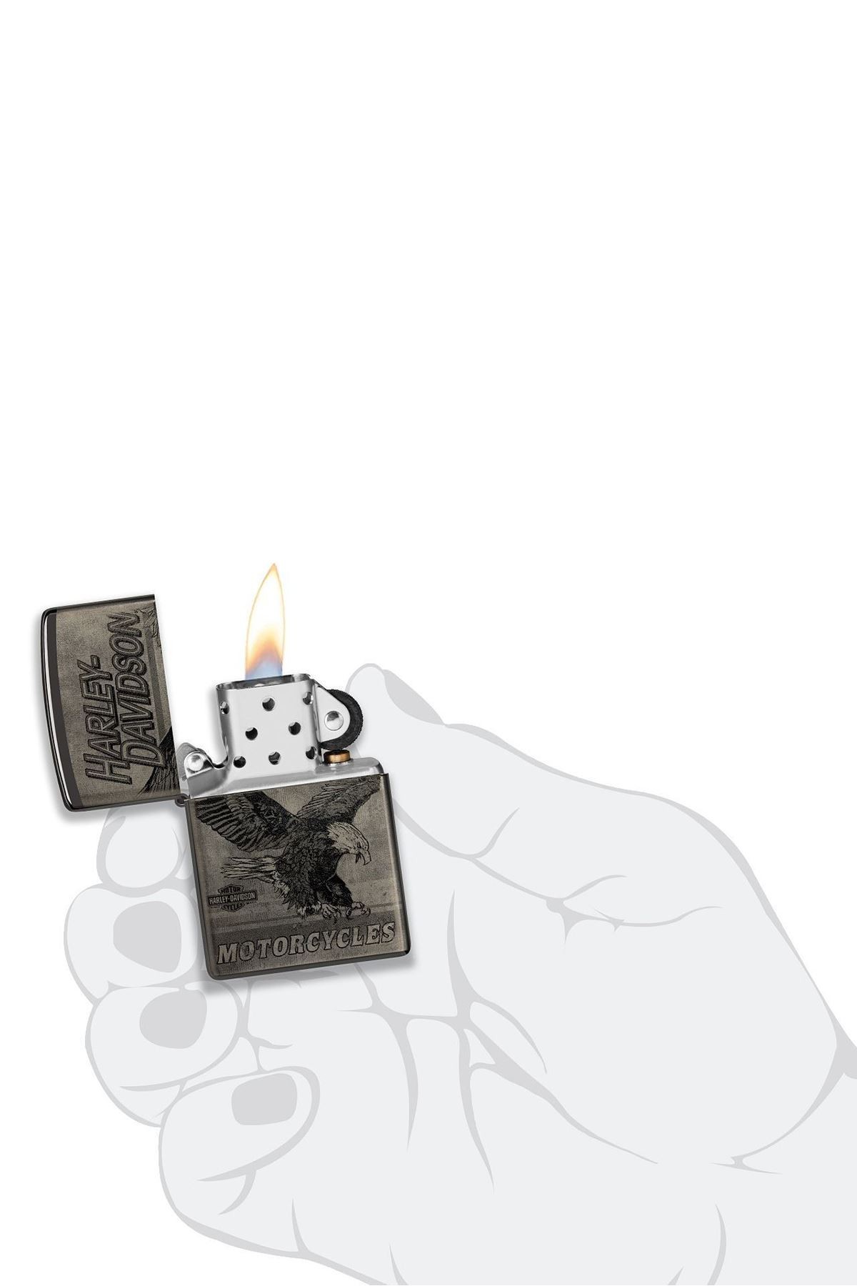 Zippo Çakmak Hi Polish Armor Zippo Zl Design 48360-099453