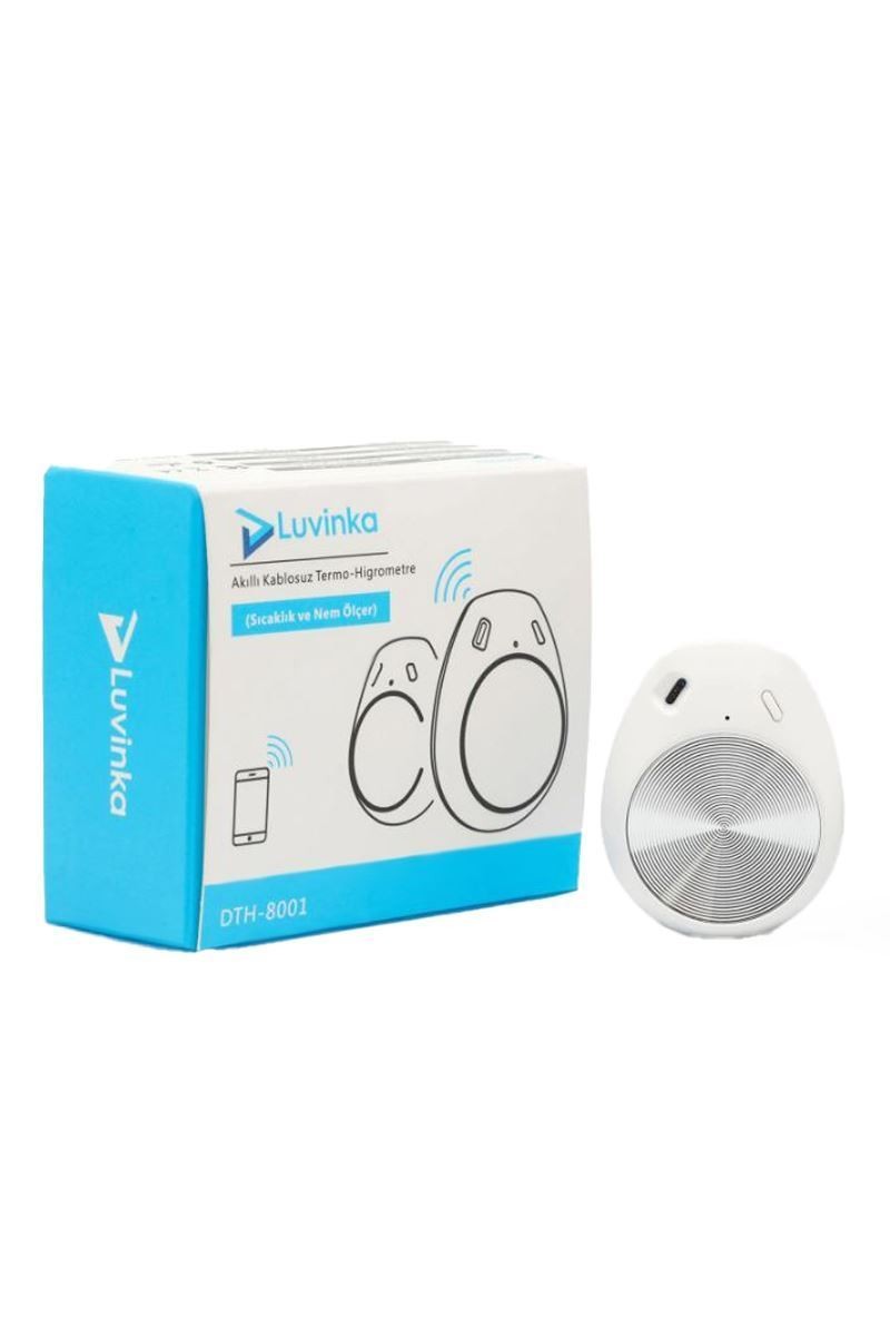 Luvinka DTH-8001 Bluetooth Sıcaklık ve Nem Ölçer Datalogger thr377