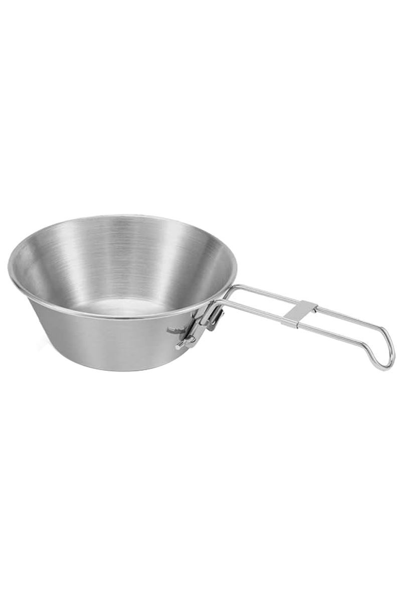 Çelik 550 ml Katlanır Kulp Ölçekli Kamp Ve Piknik Kasesi  mt103