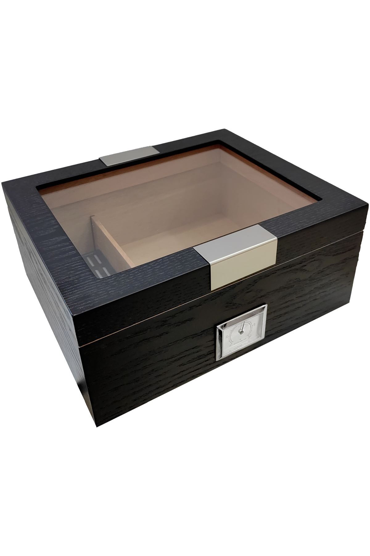 Falconetti Siyah Camlı Humidor Puro Kutusu rc62