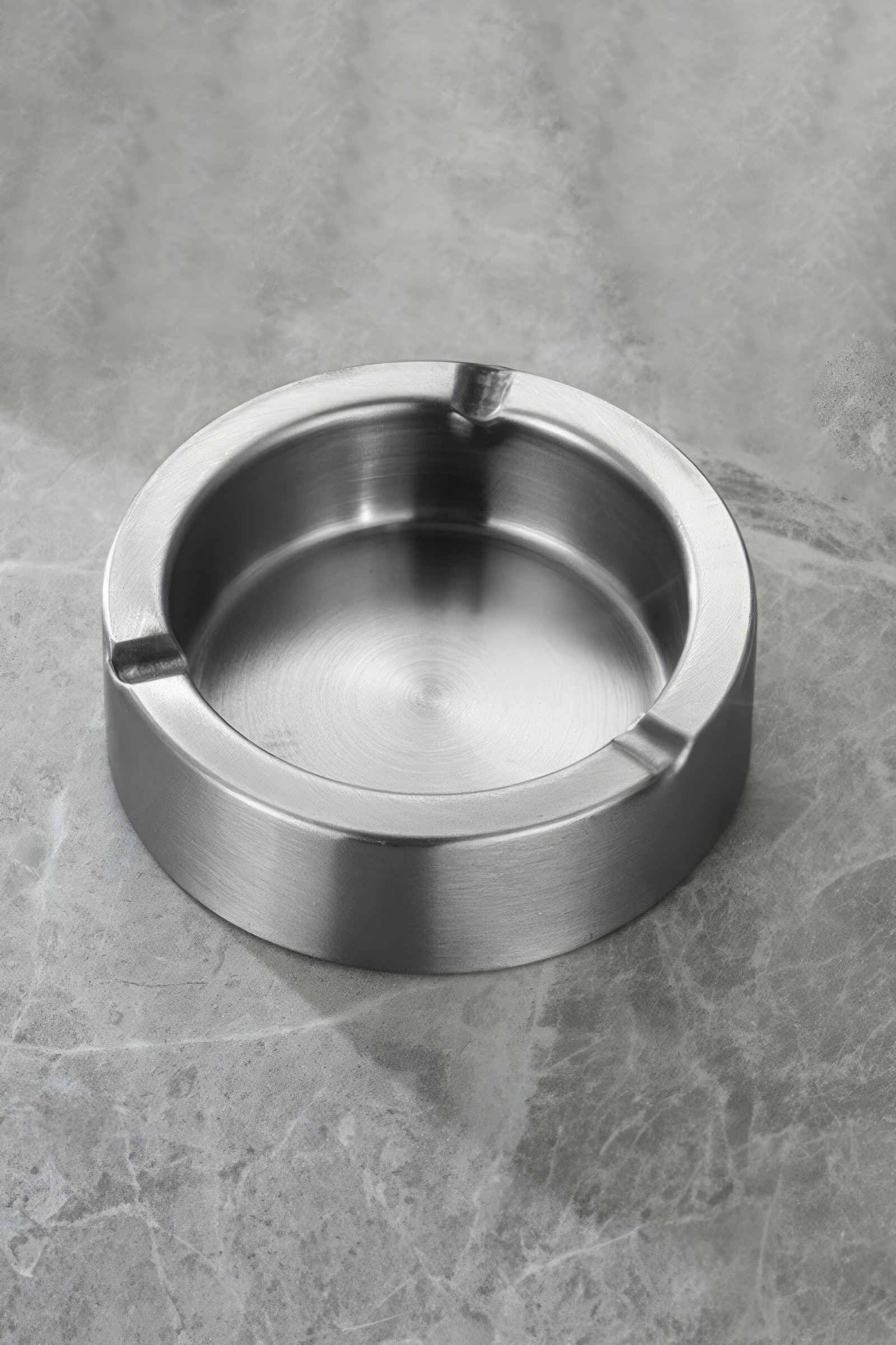 25 Adet Çelik 11 cm Kafe Restaurant Lokanta Yuvarlak Kül Tablası Küllük mt168-25