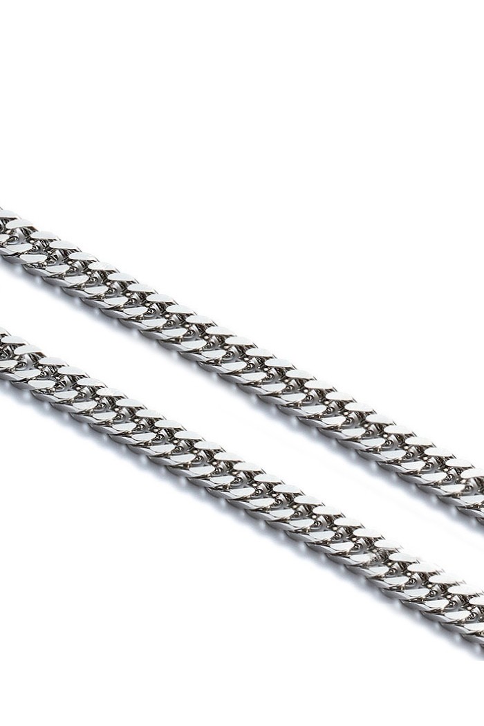 Chavin Gri 60 cm. 10 mm. Gürmet Erkek Çelik Zincir dm93