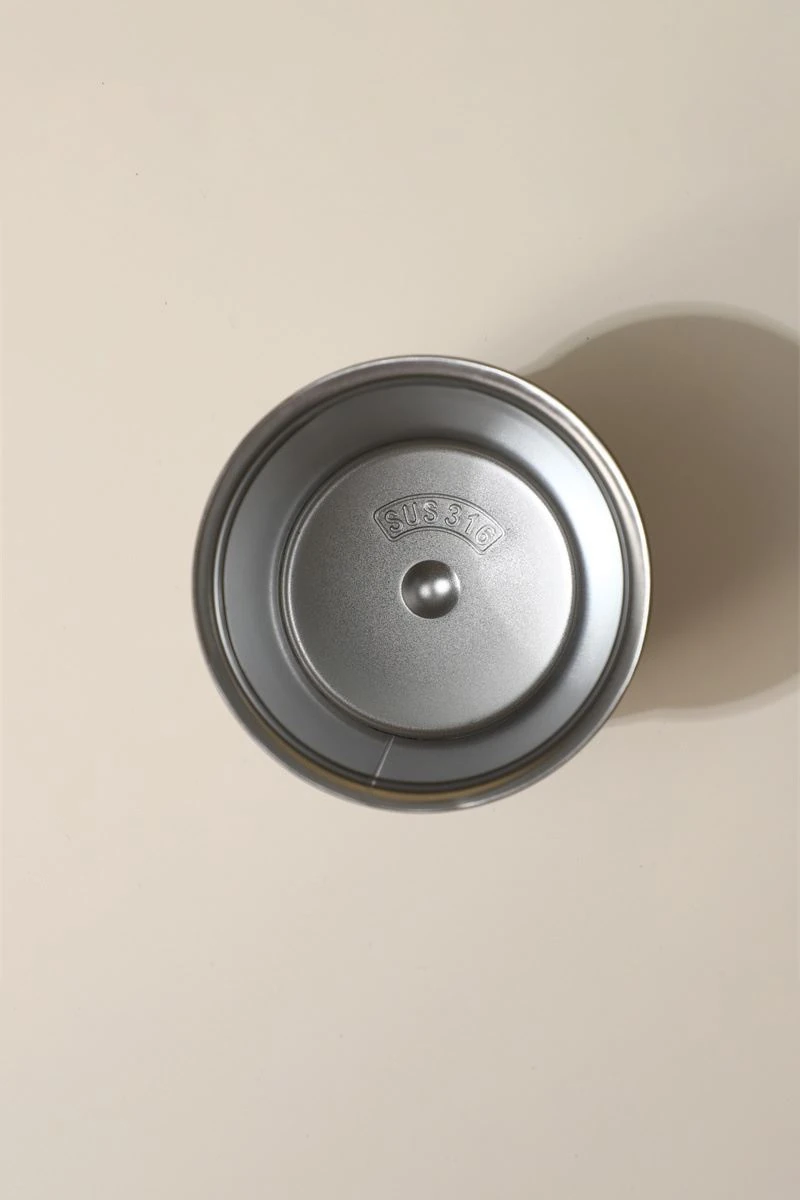 316 L Çelik 450 ml Krem Renk El Termos Mug cin915by