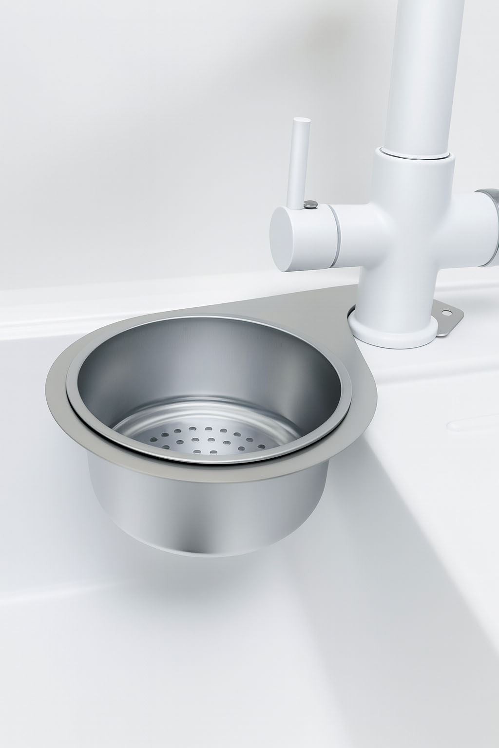 Çelik Kare Evyeler için Mutfak Lavabo Süzgeci Sebze Yıkama Lavabo Çöp Sepeti 