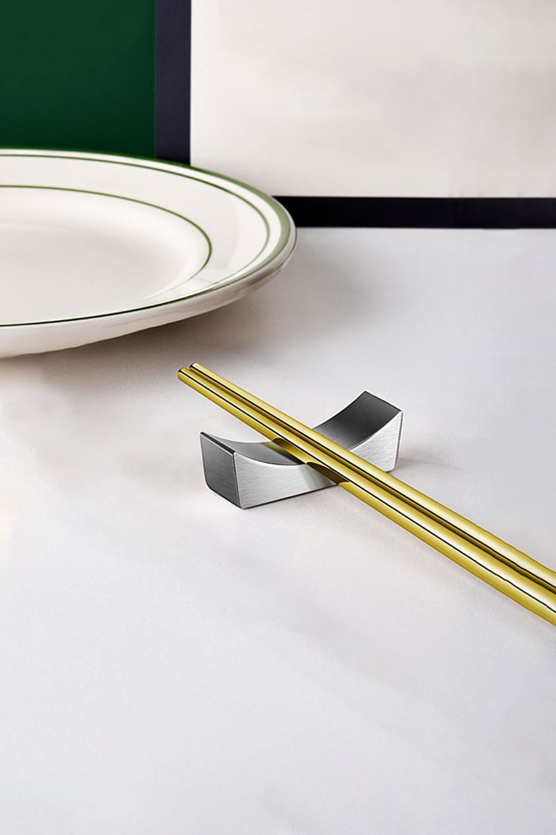 Çelik Silver Chopstick Kaşık Çatal Standı Çelik Çubuk Tutucu mt151by