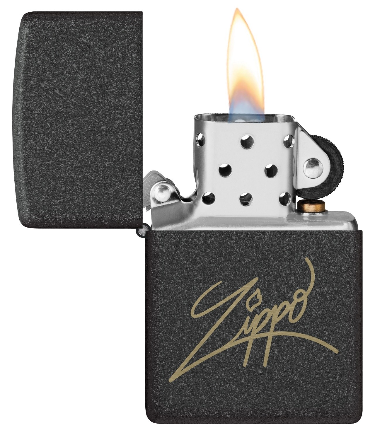 Zippo Çakmak Lazer işlemeli Zippo imza Dizayn 48143-096764