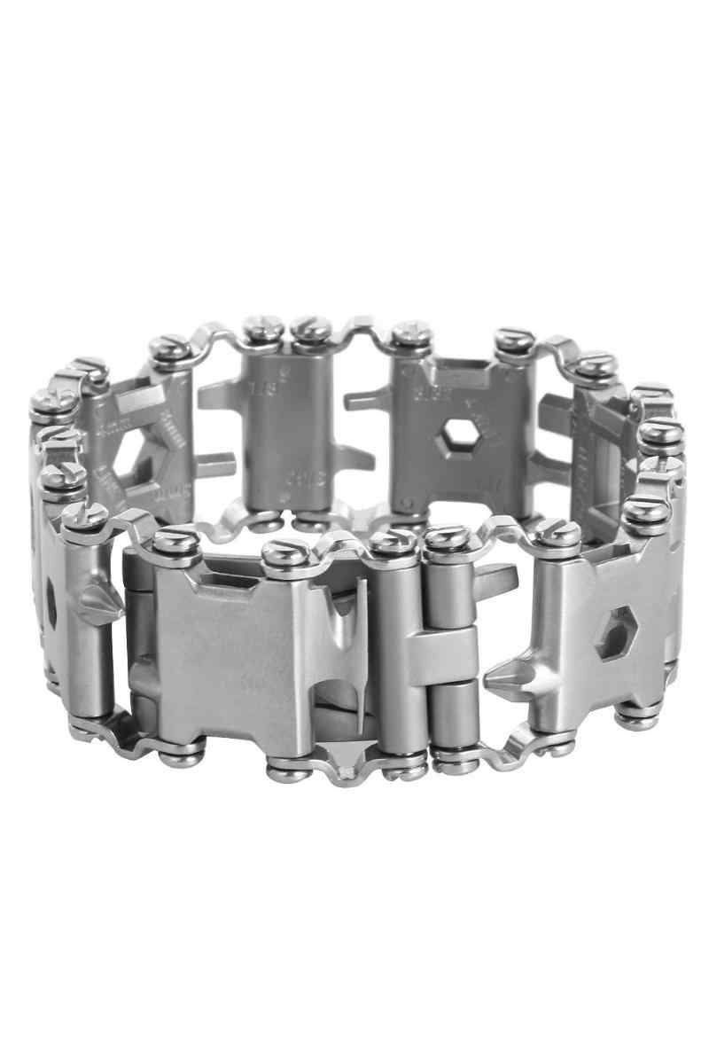 Chavin Çelik Erkek 29 Fonksiyonlu 3 cm. Multitool Bileklik eg62by