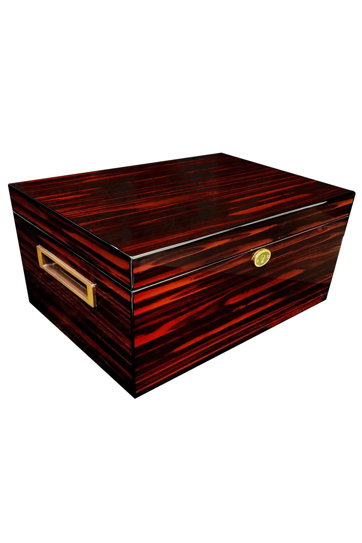 Falconetti Kahverengi 2 Katlı Humidor Puro Kutusu rc22