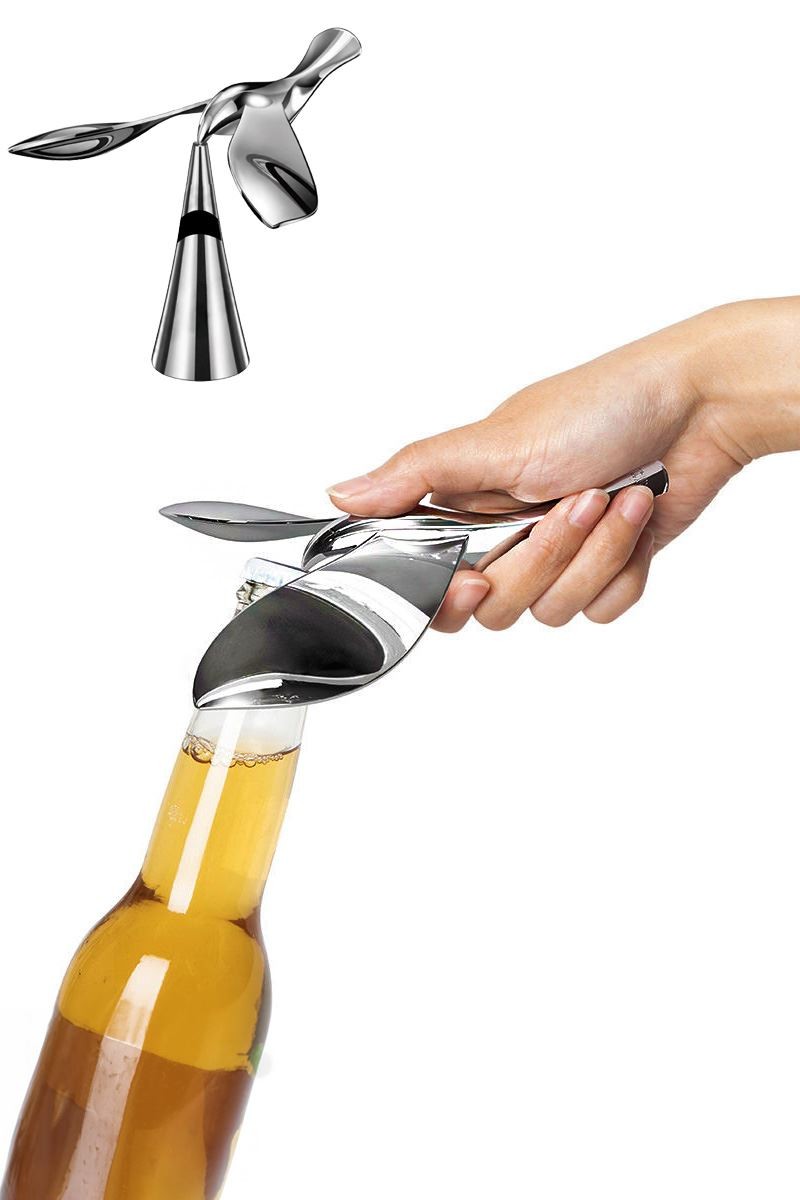 Silver Uçan Kuş Şişe ve Bira Açacağı cin964
