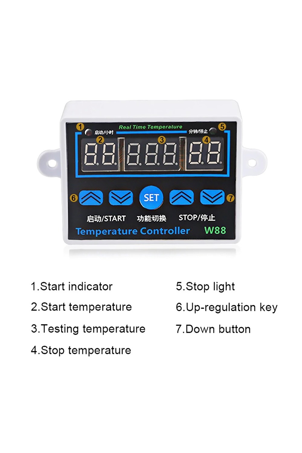 Dijital Termostat 220v Kuluçka Buzdolabı Termostat thr316