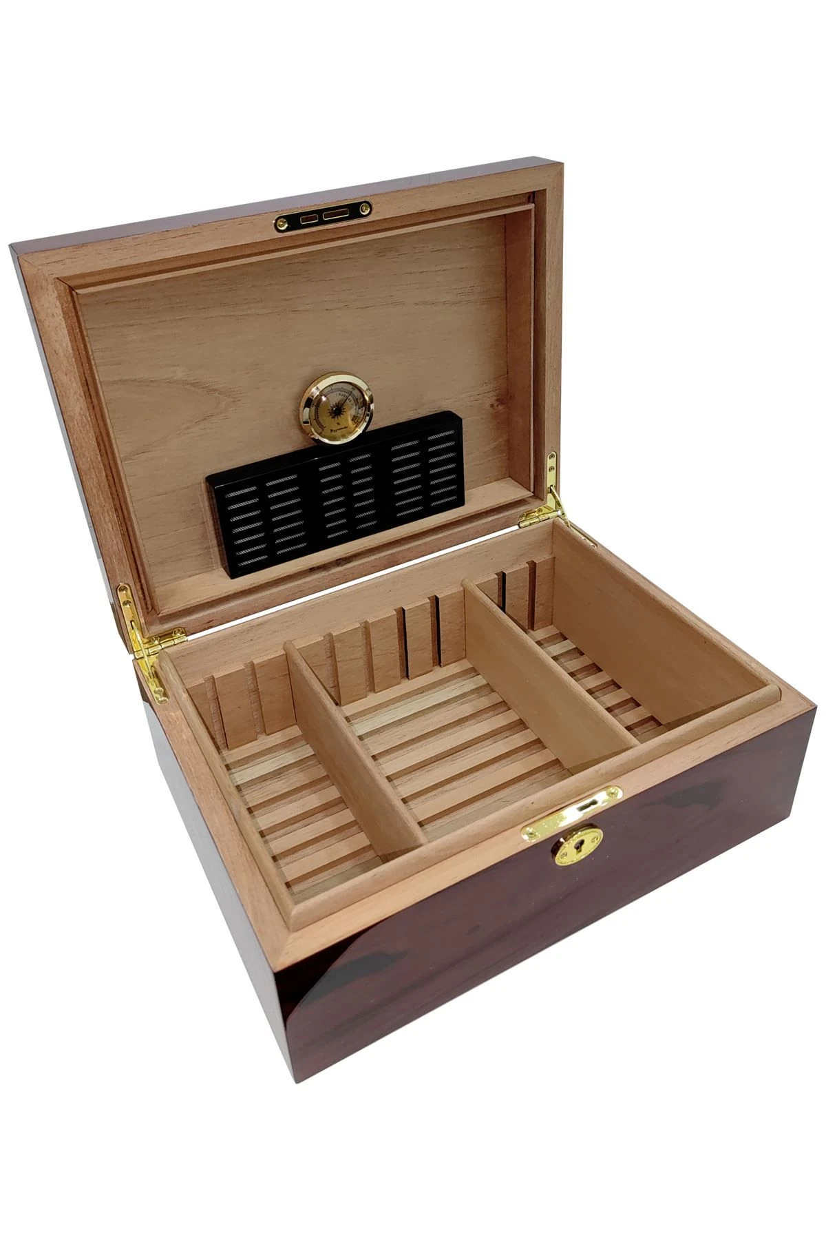 Falconetti De Folu Bordo Anahtarlı Humidor Puro Kutusu rc63-d