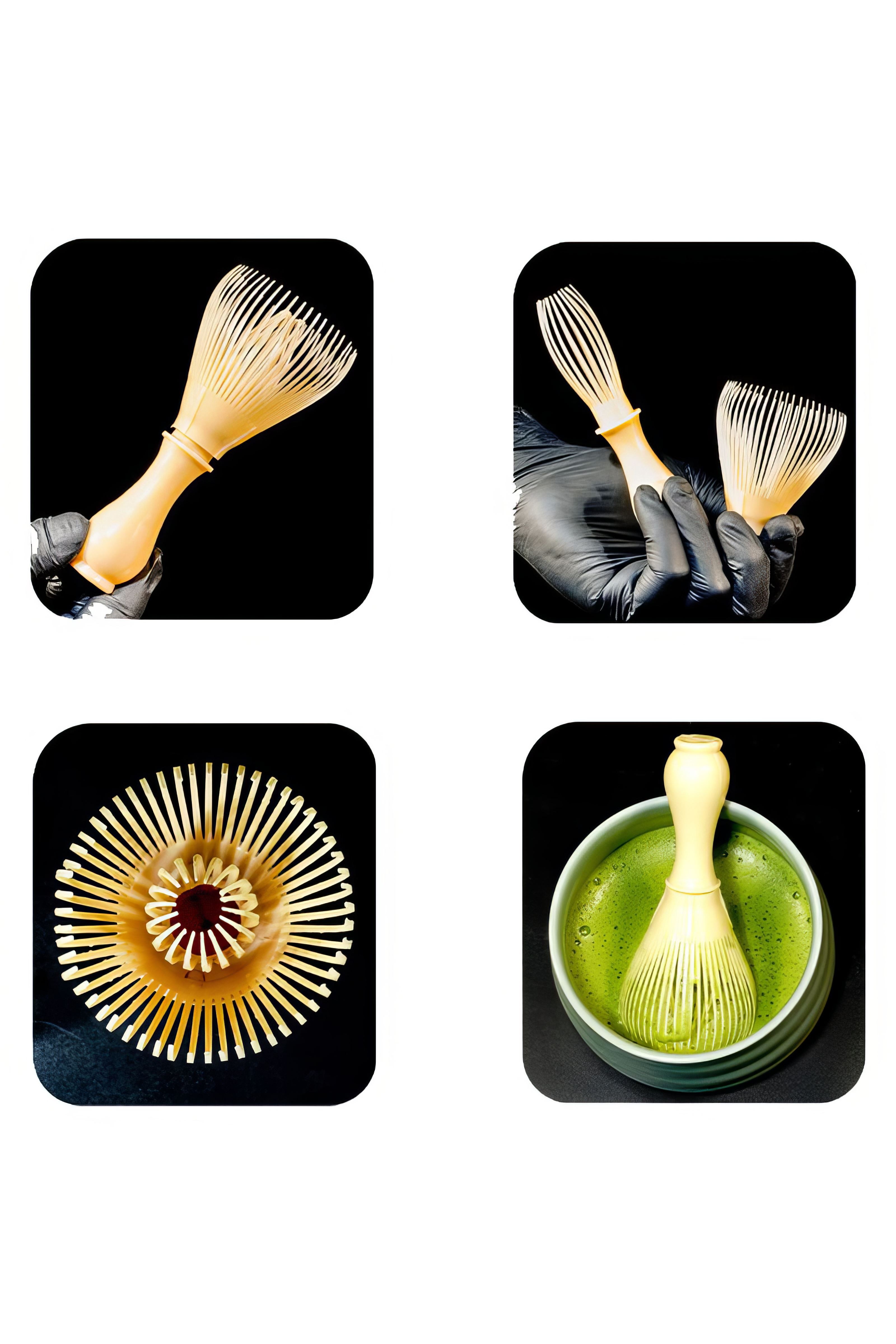 Reçine Matcha Çayı Karıştırıcı Fırça Whisk Köpürtücü mt209