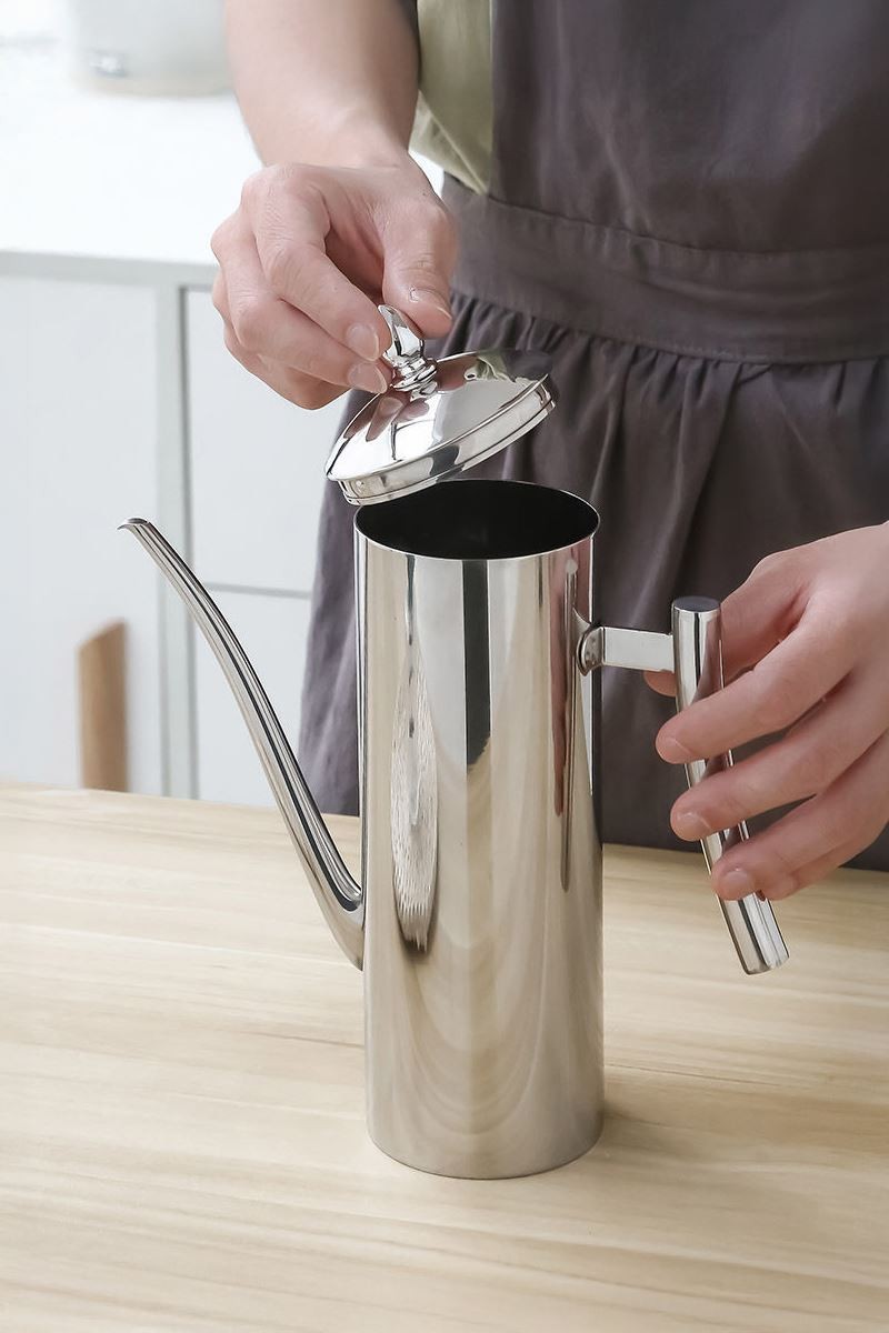 304 Çelik 880 ml Yağdanlık Sosluk Sirkelik cin902