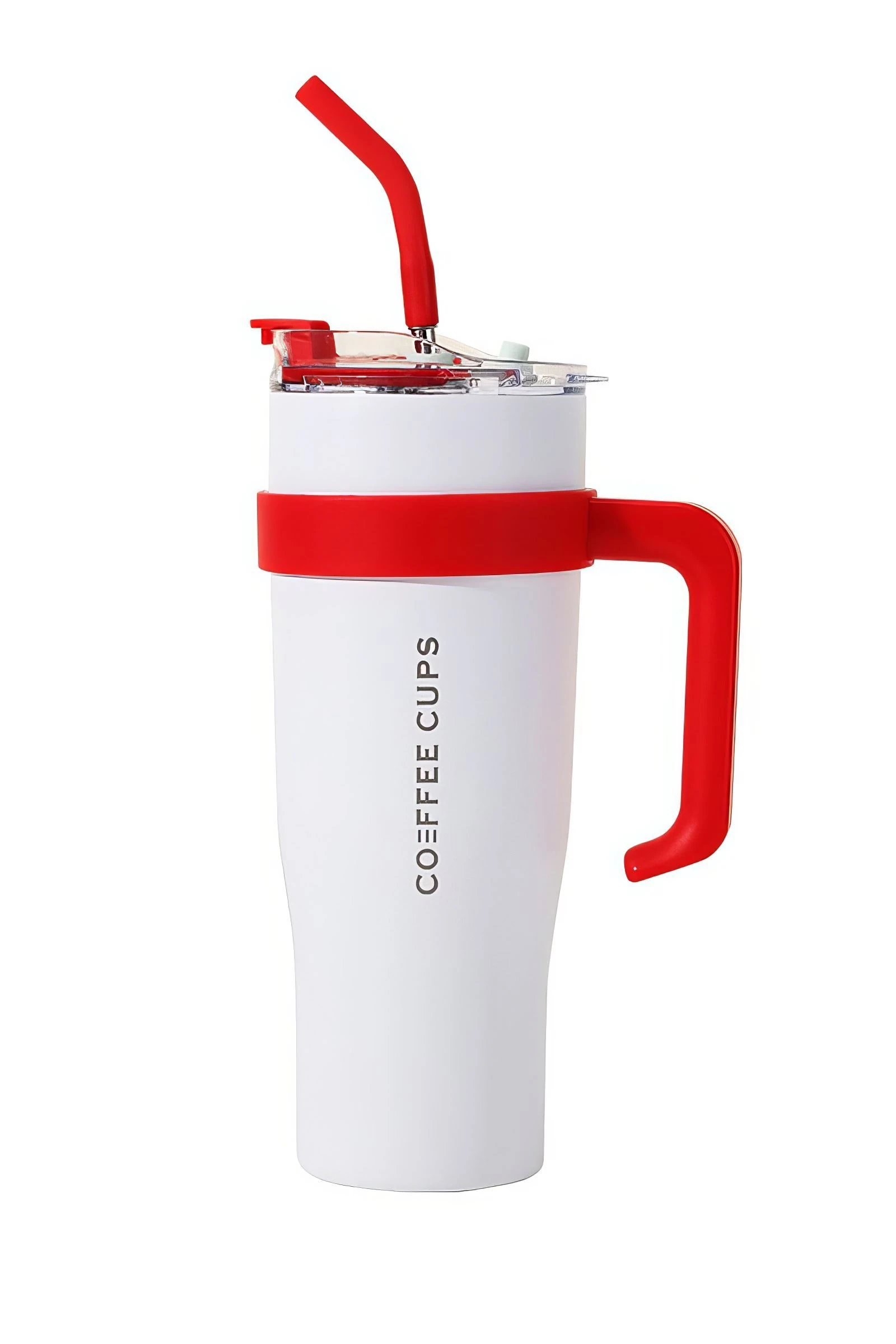 304 L Çelik 1,2 L Beyaz Pipetli Kamp Piknik Termos cin909by