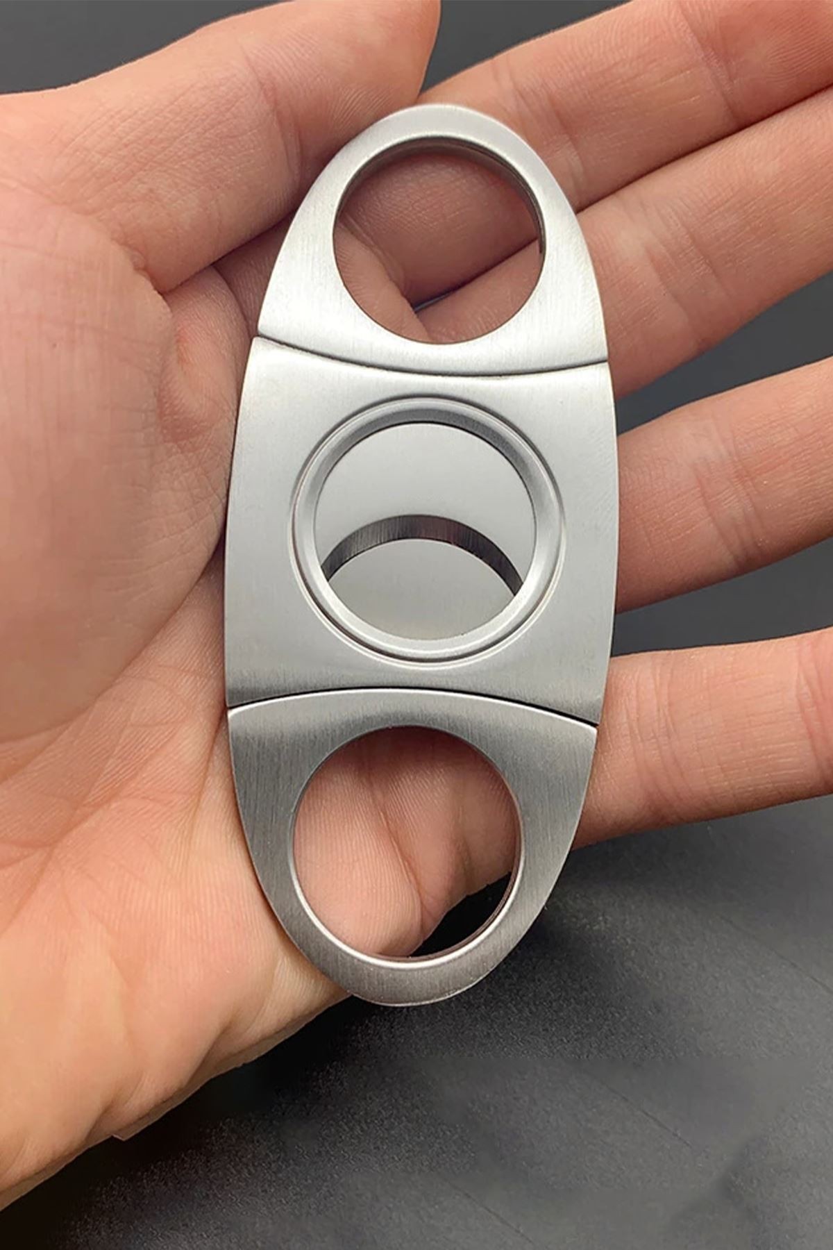 Falconetti Gri Komple Çelik 54 Ring Puro Makası pu06