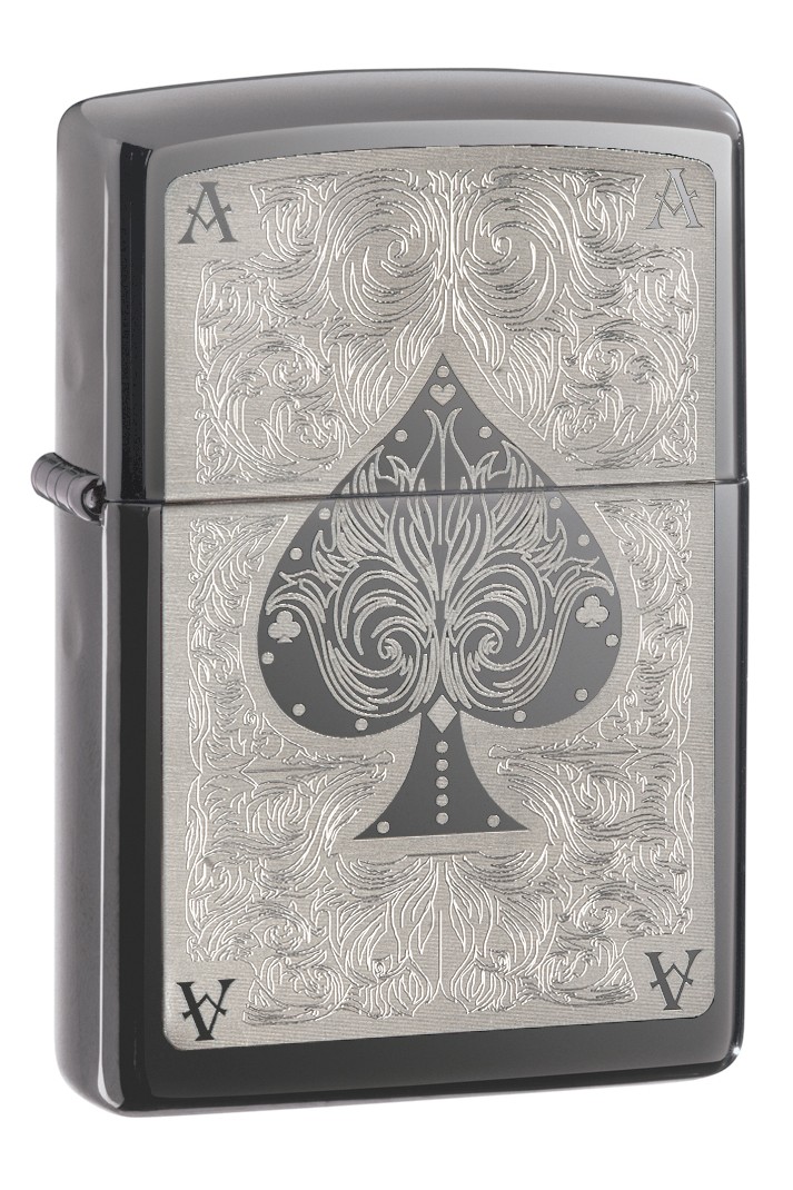 Zippo Çakmak Maça Ası Ace Filigree 28323-000004