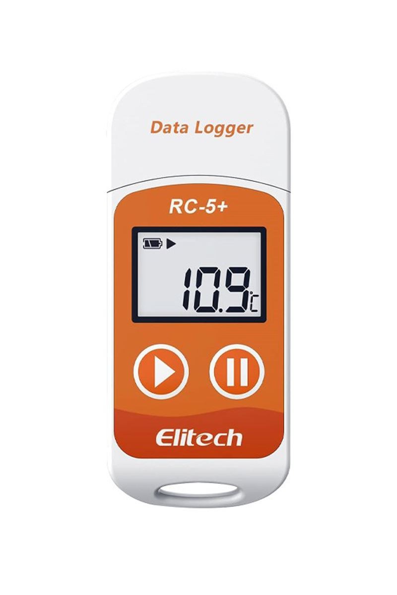 Elitech Plus Sıcaklık Kayıt Cihazı Datalogger Otomatik Pdf RC-5+  thr379