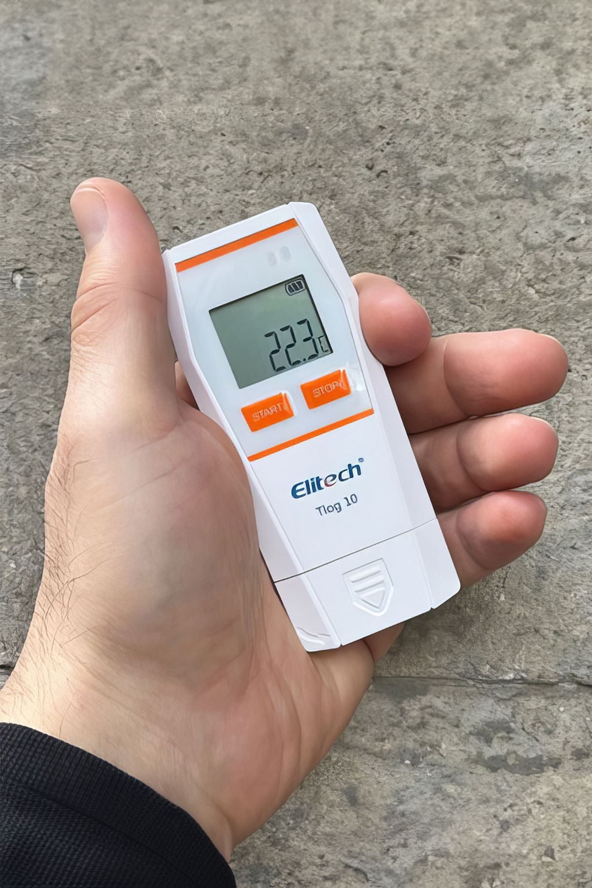 Elitech Hassas Sıcaklık Kayıt Cihazı Otomatik Rapor Datalogger Tlog10 thr378