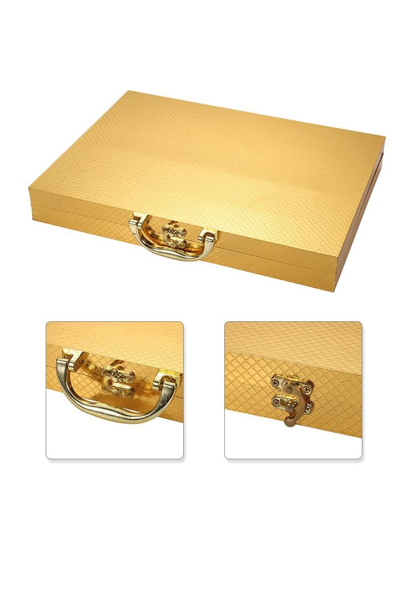 Chavin Çelik 24 Parça 6 Kişilik Gold Yemek Kaşık Çatal Bıçak Seti cin736sr