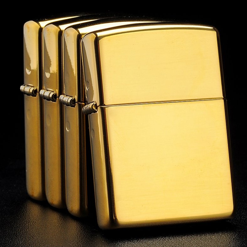 Zippo Çakmak Hi Polish Brass Armor Heavy 169-000030