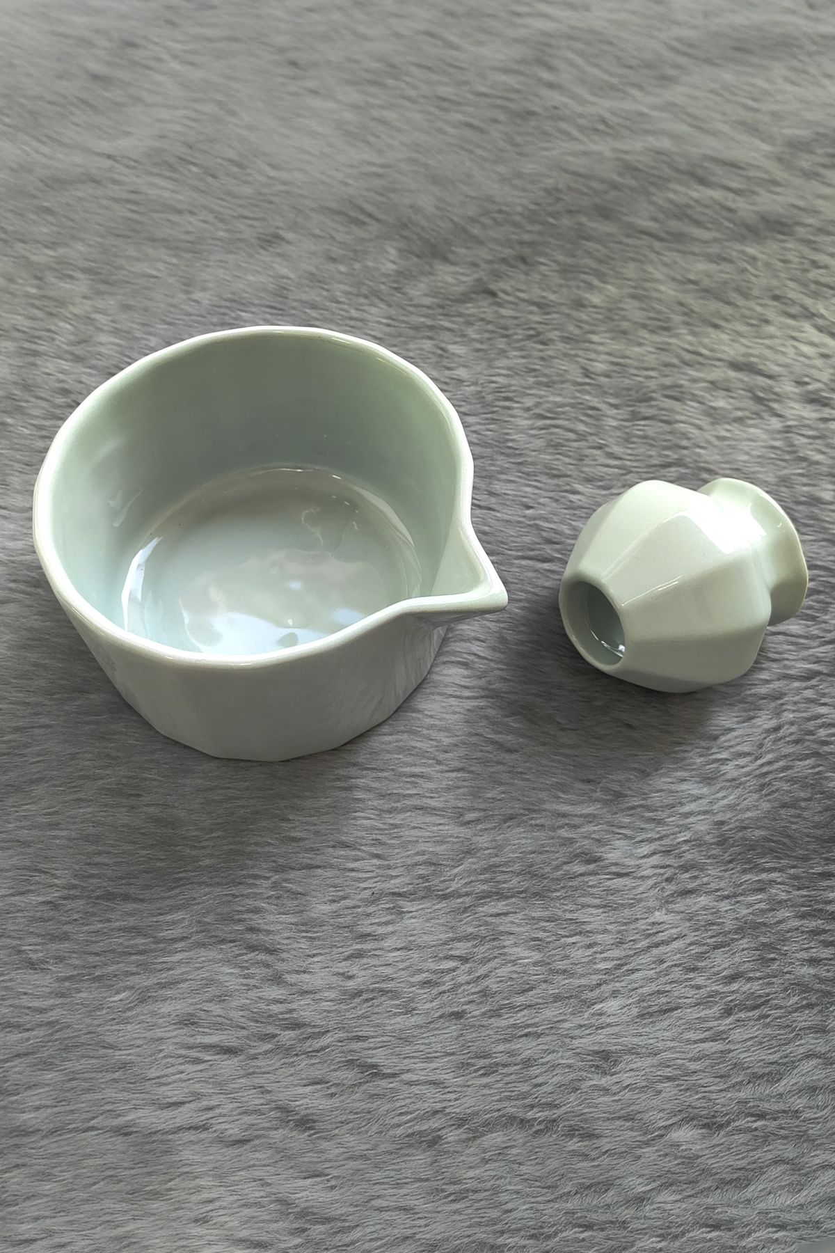 Seramik Chawan Matcha Çayı Köpürtme Kasesi ve Whisk Matcha Tutucu mt247