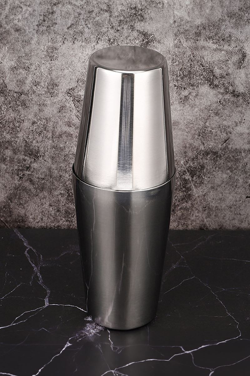 Çelik 600 800 ml Boston Shaker Kokteyl Hazırlama Bardağı Kabı cin878x