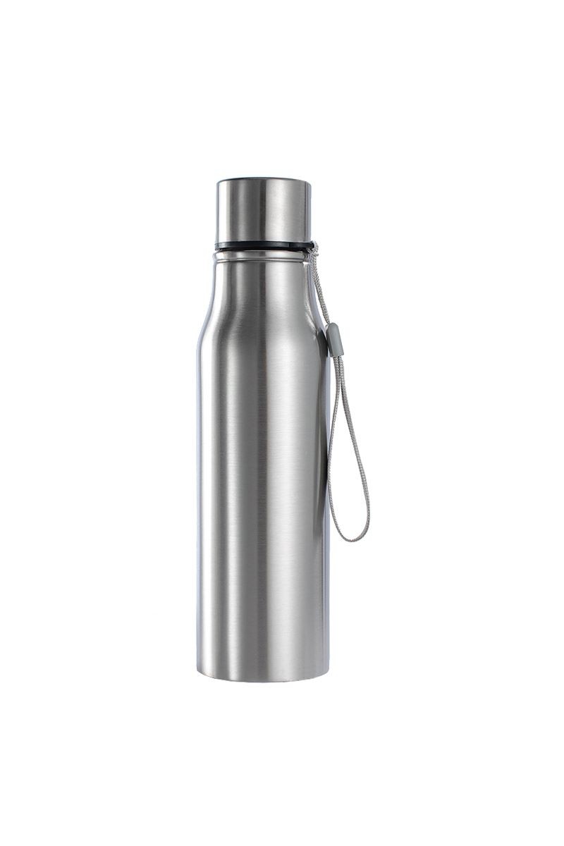 Çelik Siyah Kapak 750 ml Spor Matara Suluk (SICAK-SOĞUK TUTMAZ) cin426