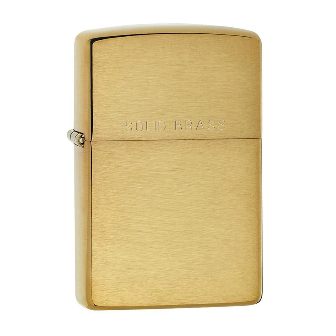 Zippo Mat Gold Regular Brass Fin Solid Brass 204-000256