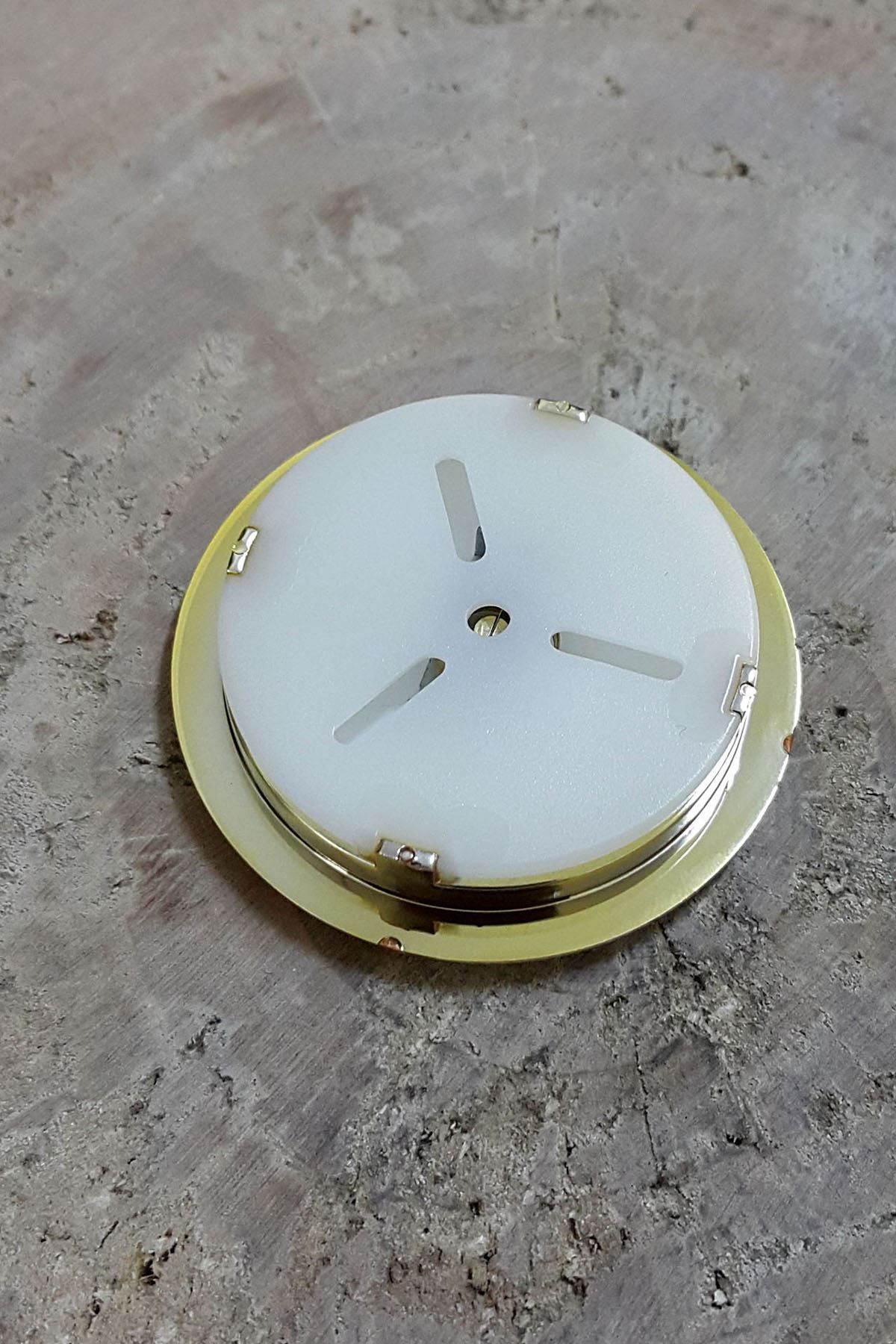 Hygrometer Gold Puro kutusu Saati Nem ölçer Saat thr146x