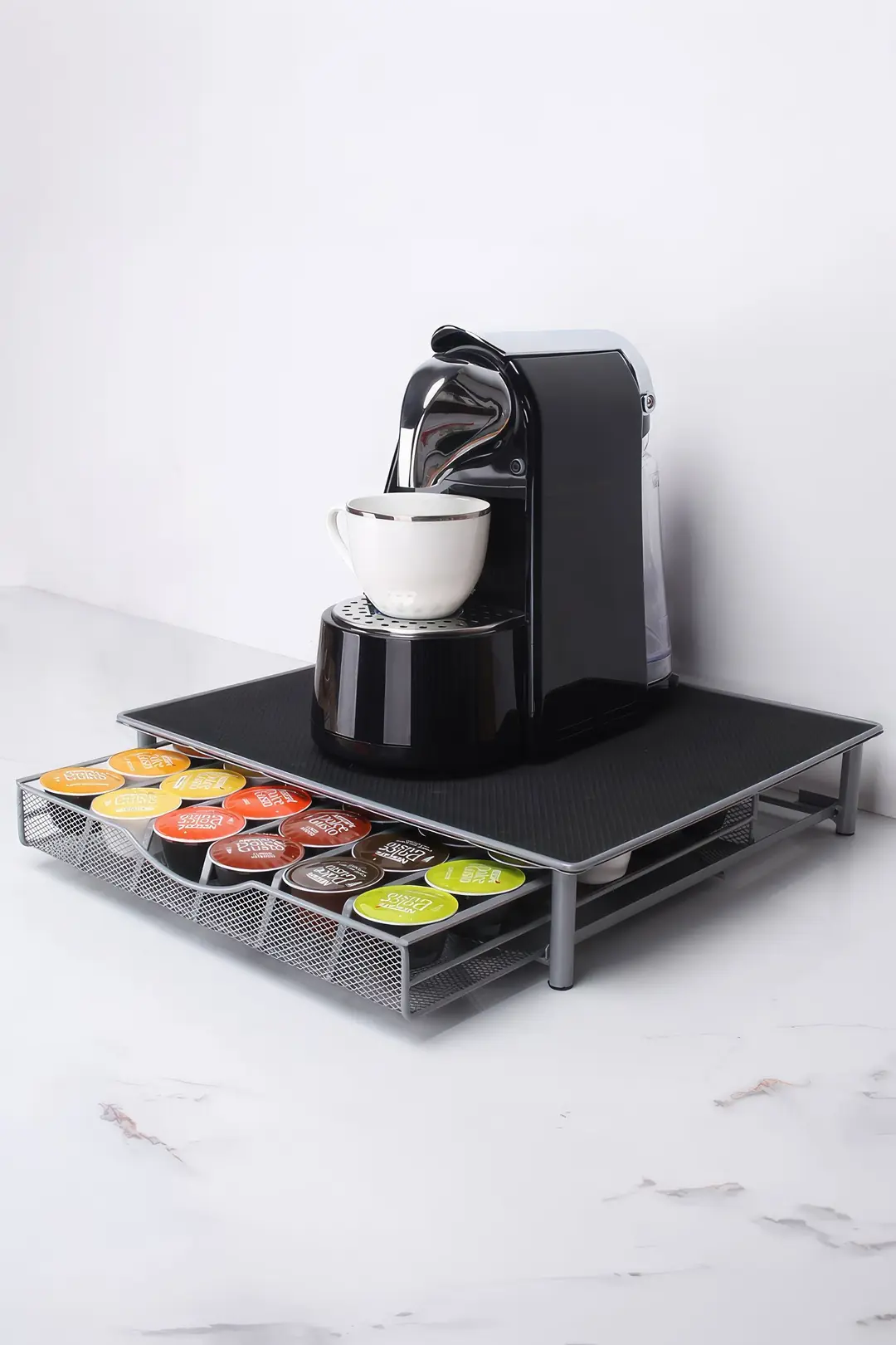 36 Adet Kapasiteli Dolce Gusto Kapsül Kahve Standı Kahve Çekmecesi mt2