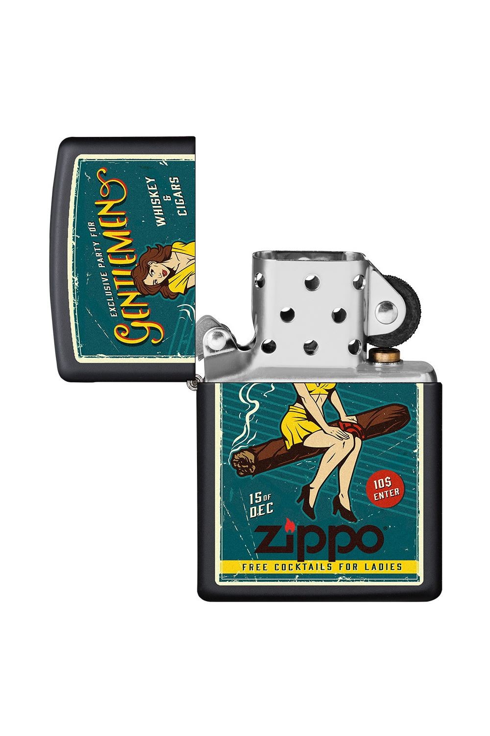 Zippo Çakmak Gentlemen Kız Tasarımı 218-080491