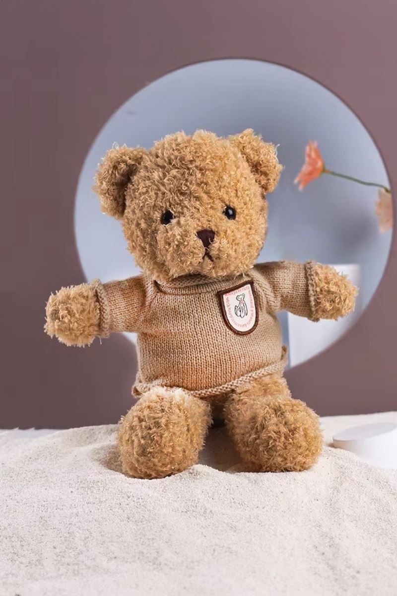 Chavin 30 cm Kahverengi Hediye Peluş Oyuncak Ayıcık ayi-03