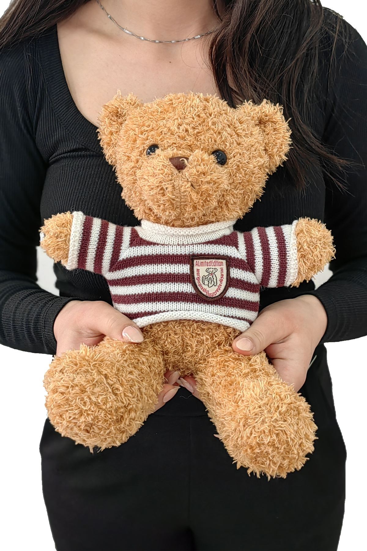Chavin 30 cm Kahverengi Hediye Peluş Oyuncak Ayıcık ayi-04