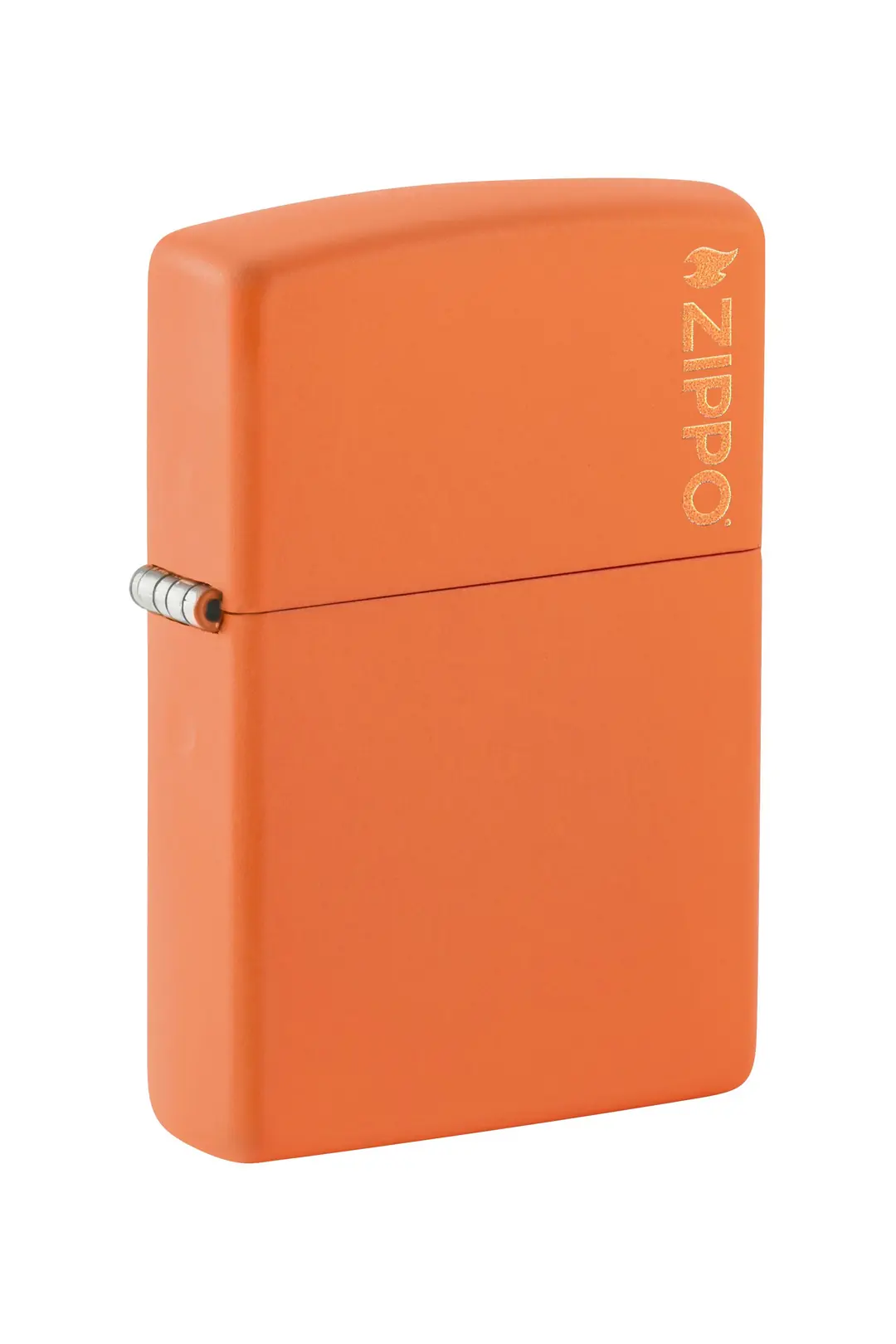 Zippo Çakmak Turuncu Orange Matte Logo 231zl