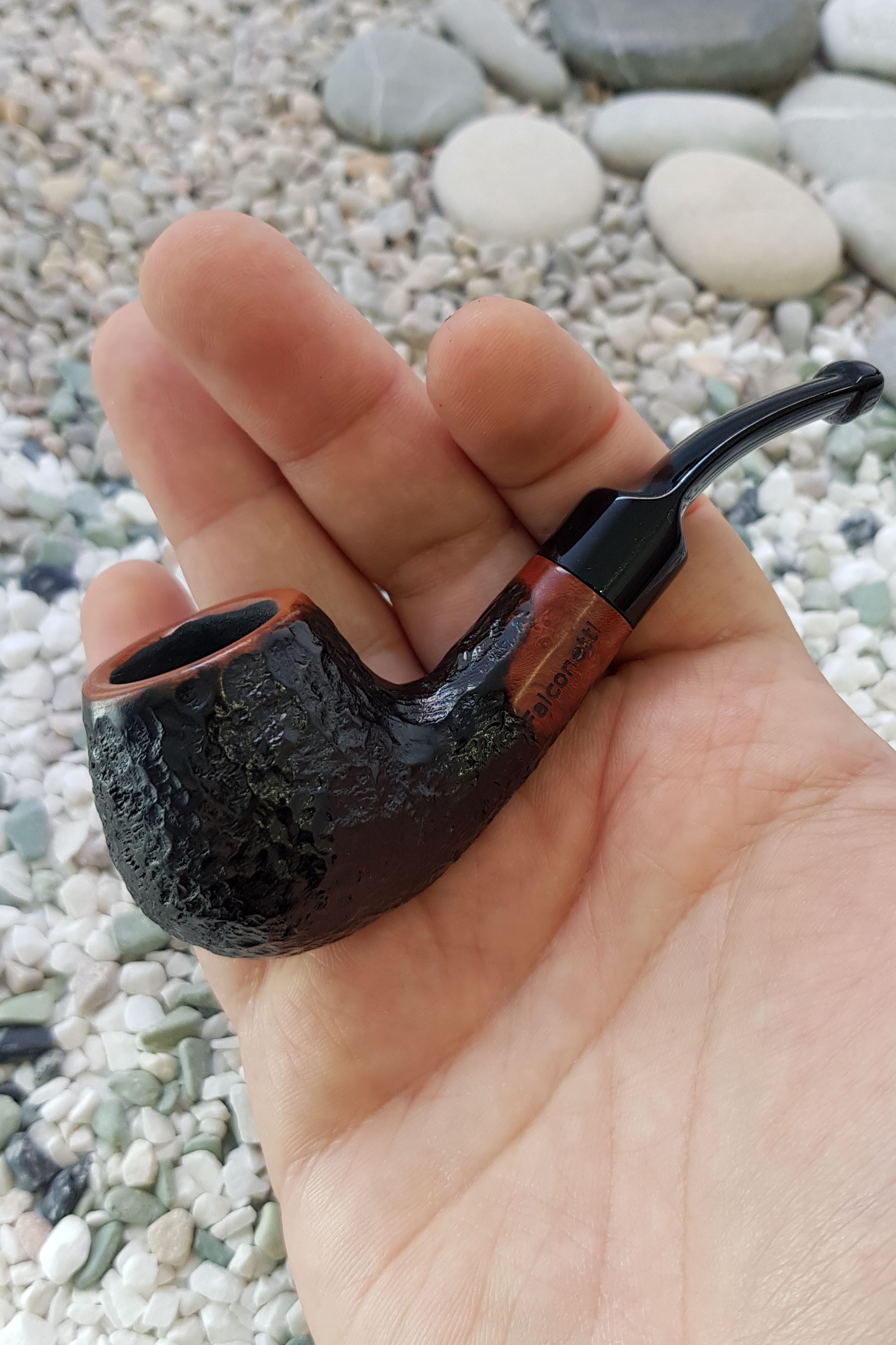 Falconetti 9 mm. Ufak Boy Gül Ağacı Pipo py72