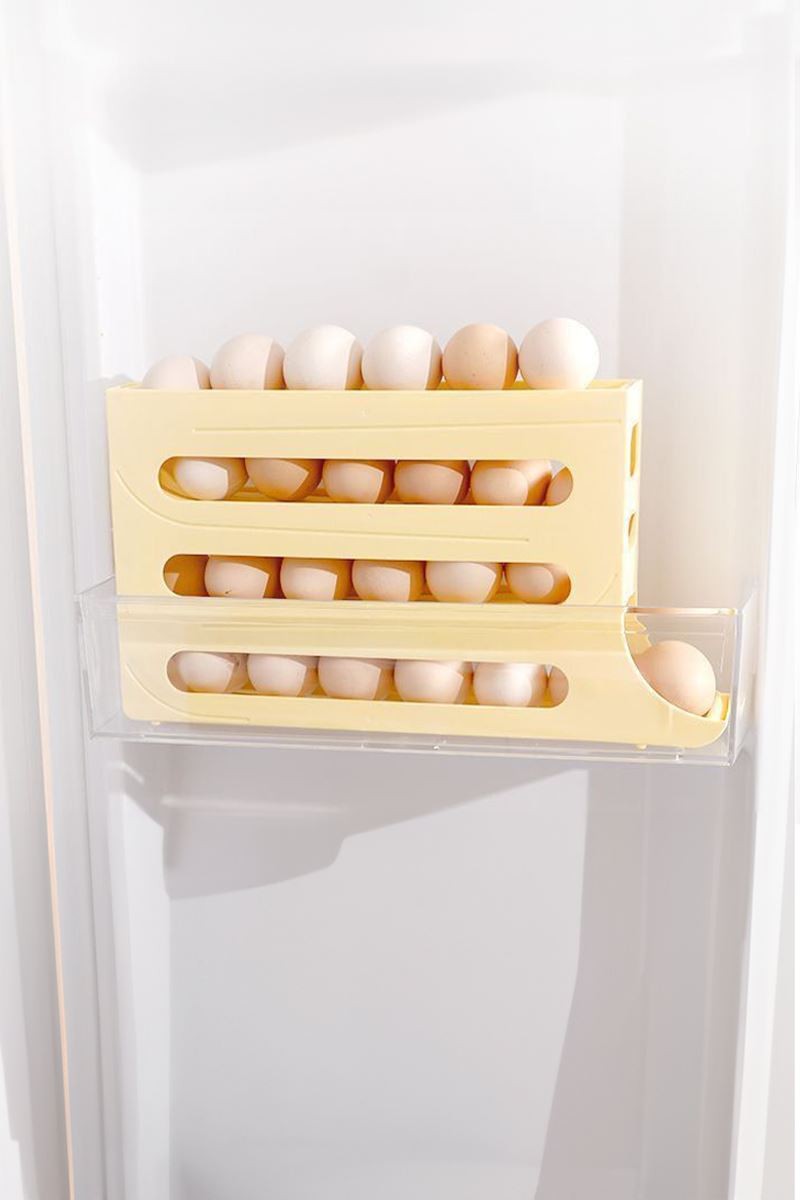25 li Plastik Yumurtalık Buzdolabı Düzenleyici Yumurta Saklama Rafı cin870sr