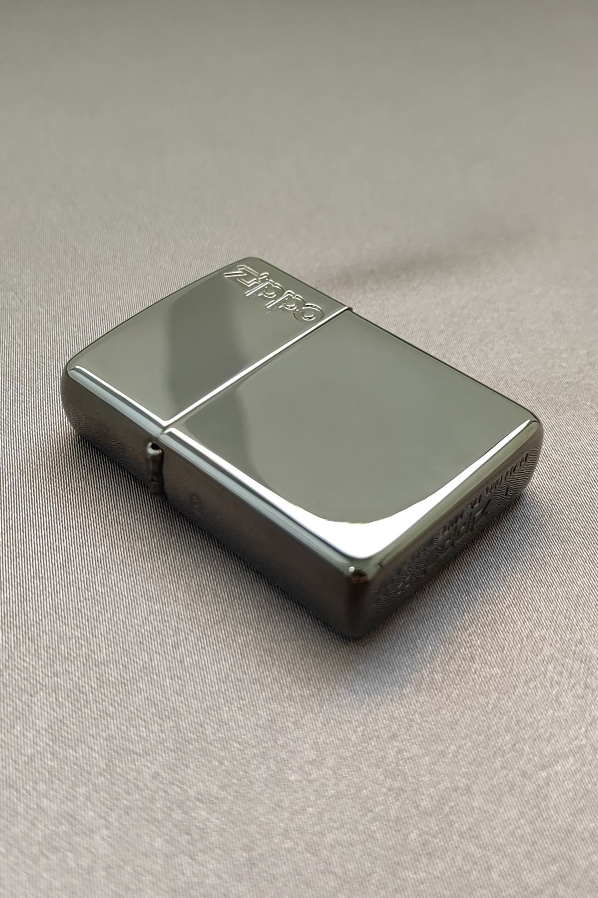 Zippo Çakmak Kalın Black ice Armor Zippo Logo 24095-073088