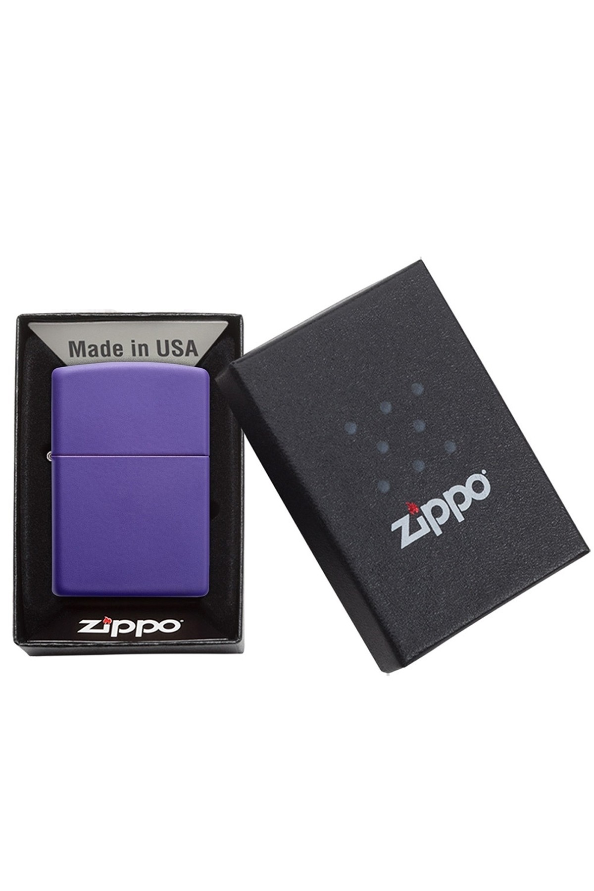 Zippo Çakmak Mor Reg Purple Matte 237-078686