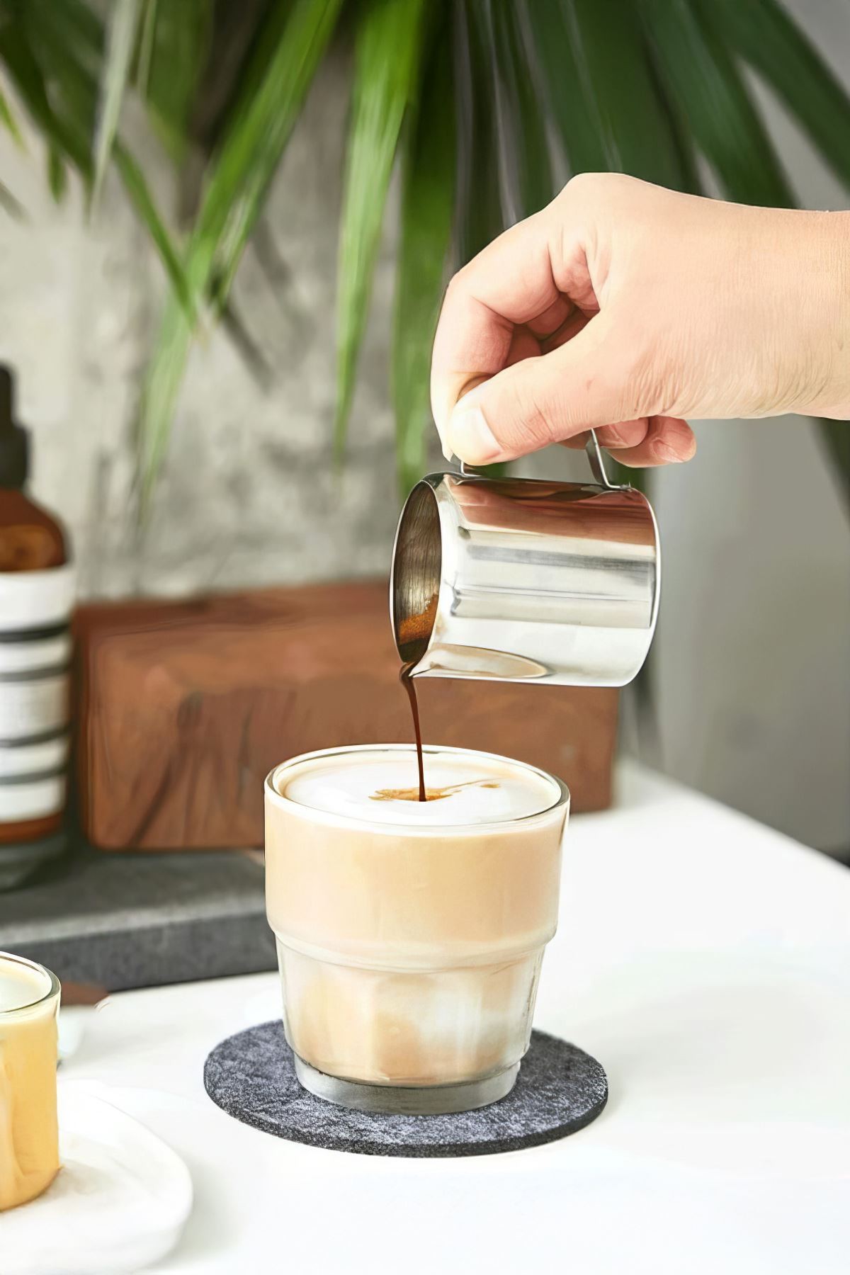 Çelik 150 ml Mini Kahve Süt Sos Krema Sürahisi Potu Sütlük mt189