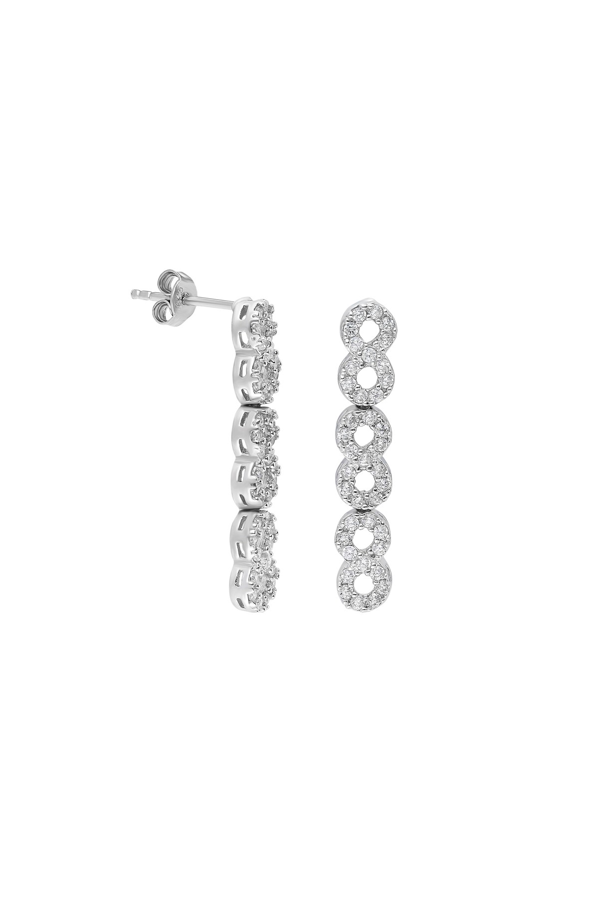 Chavin Su Yolu Gümüş Kolye Küpe Bileklik Yüzük Set ef98
