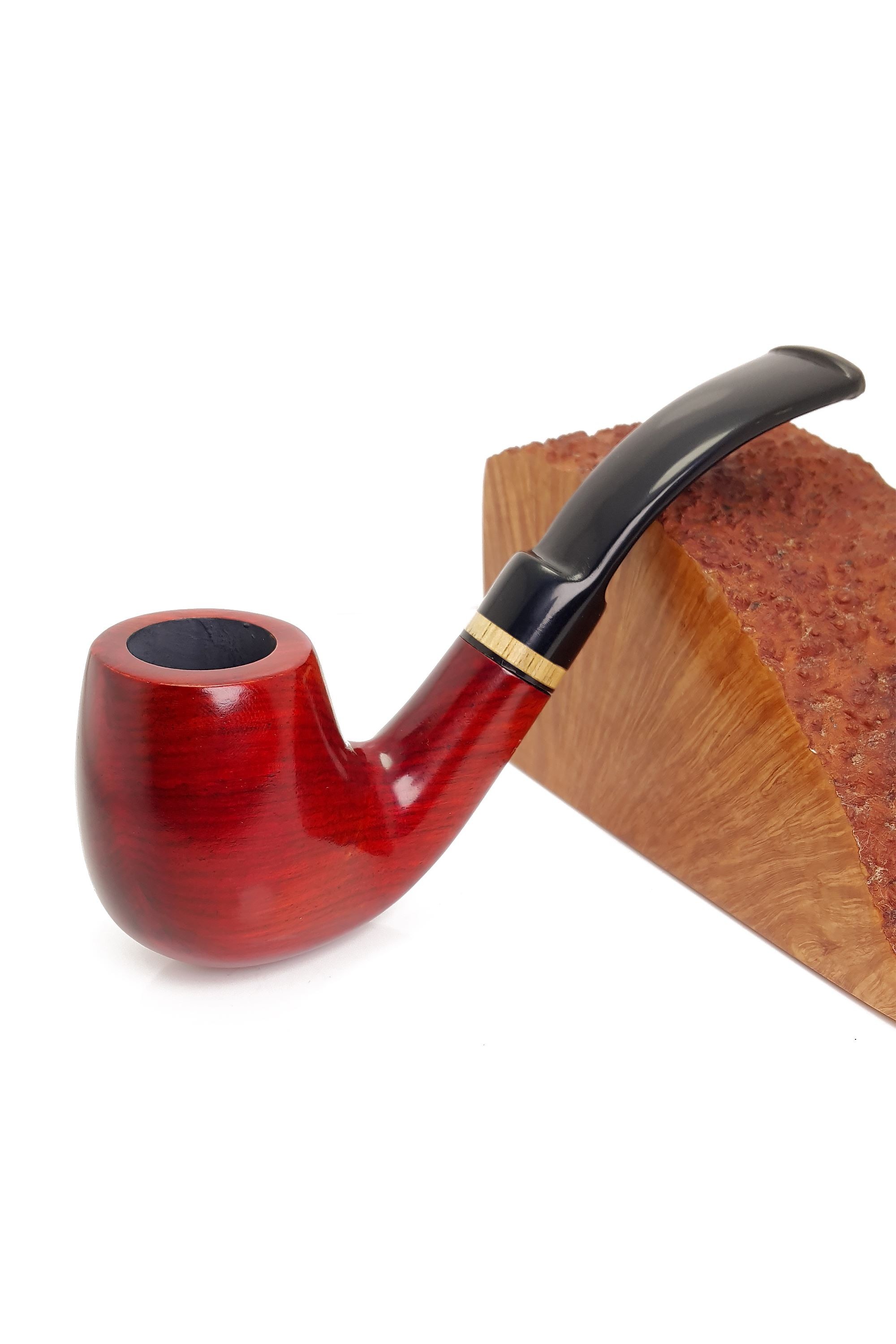 Falconetti Red Sandalwood Ahşap Bilezikli Pipo pt77