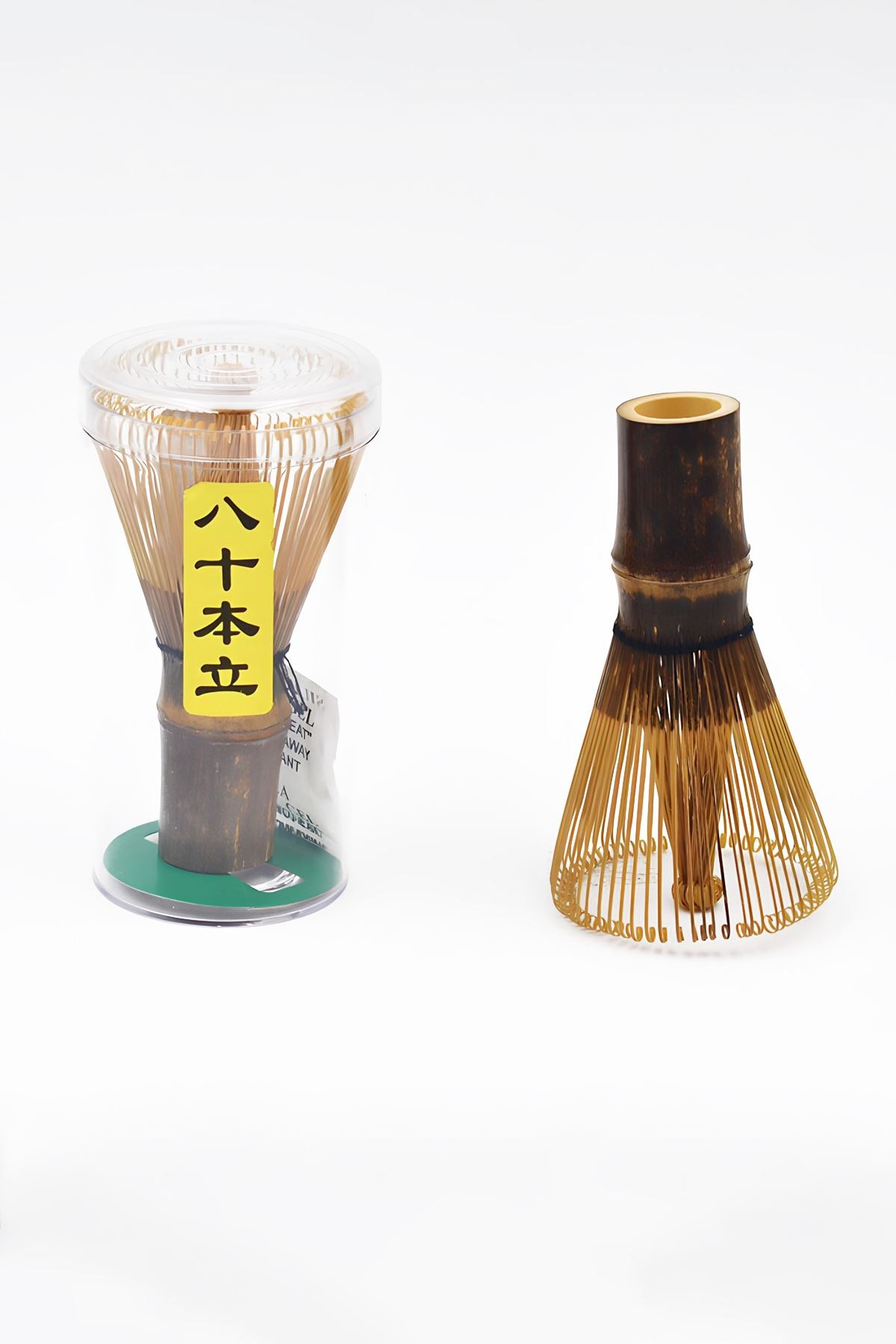Shin-Kazuho Mor Bambu Matcha Çayı Karıştırıcı Fırça Bamboo Whisk Köpürtücü mt206