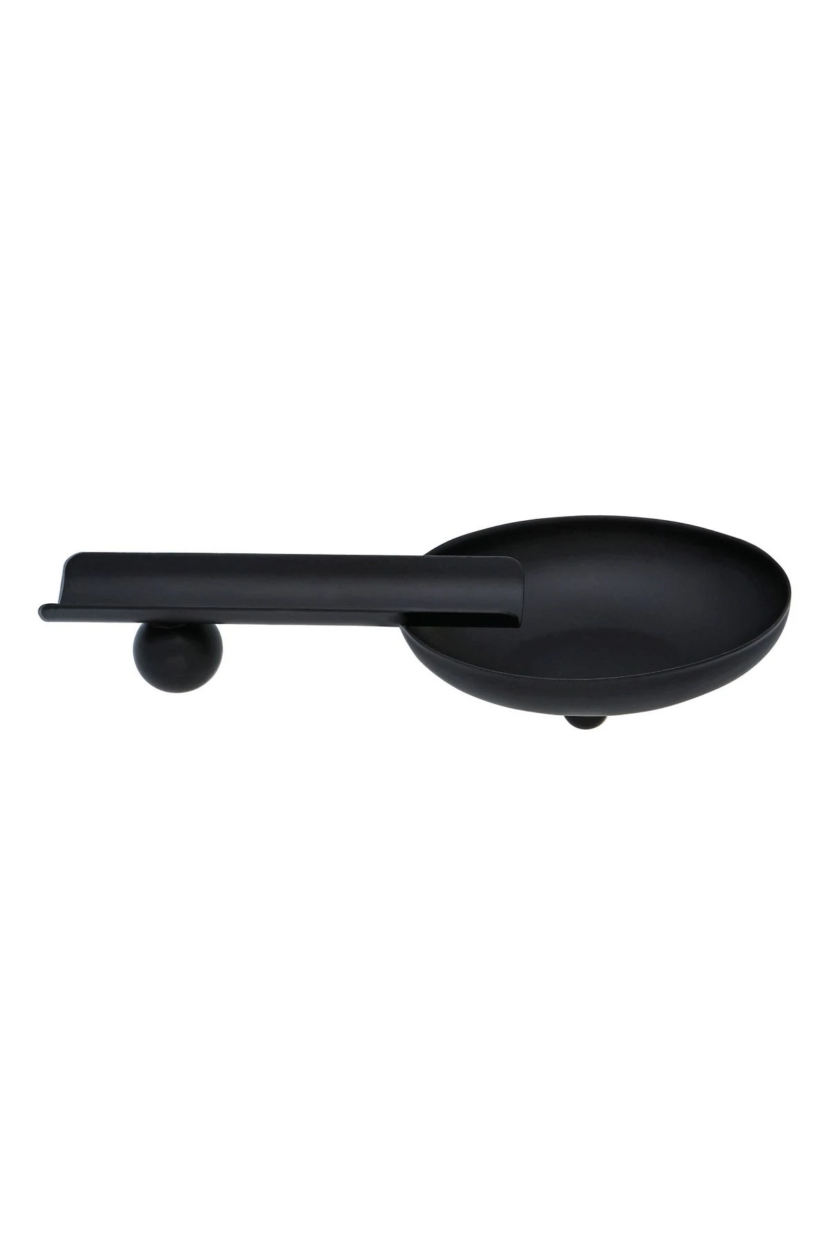 Ayaklı Siyah Çelik Puro Küllüğü Küllük rd58sy