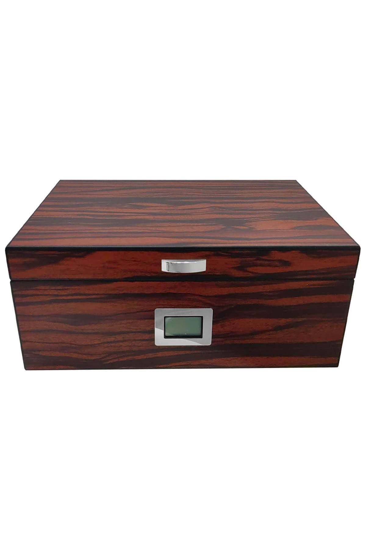Falconetti Def olu Kahverengi Humidor Puro Kutusu rc18-d