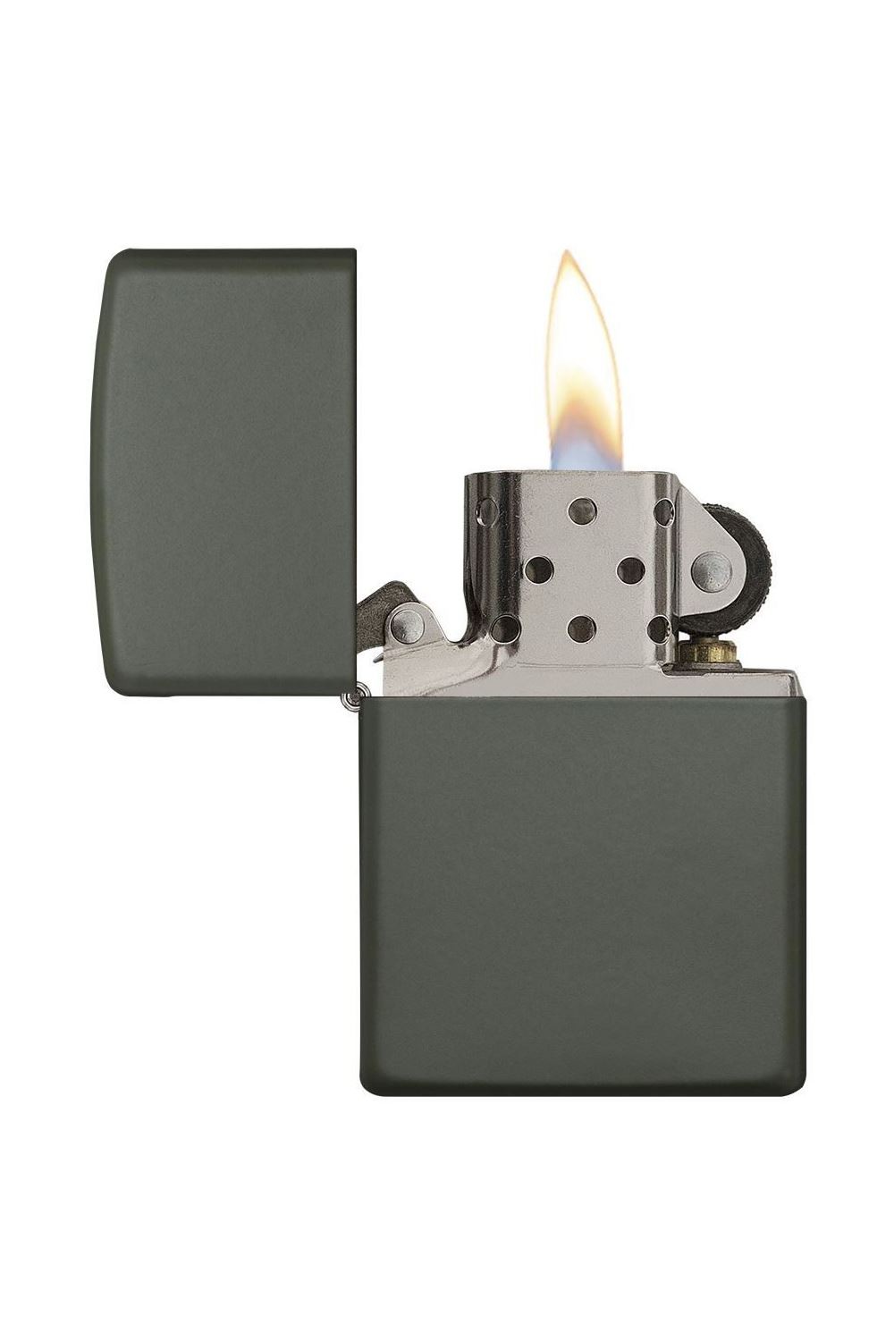 Zippo Çakmak Regular Yeşil Green Matte 221-000211