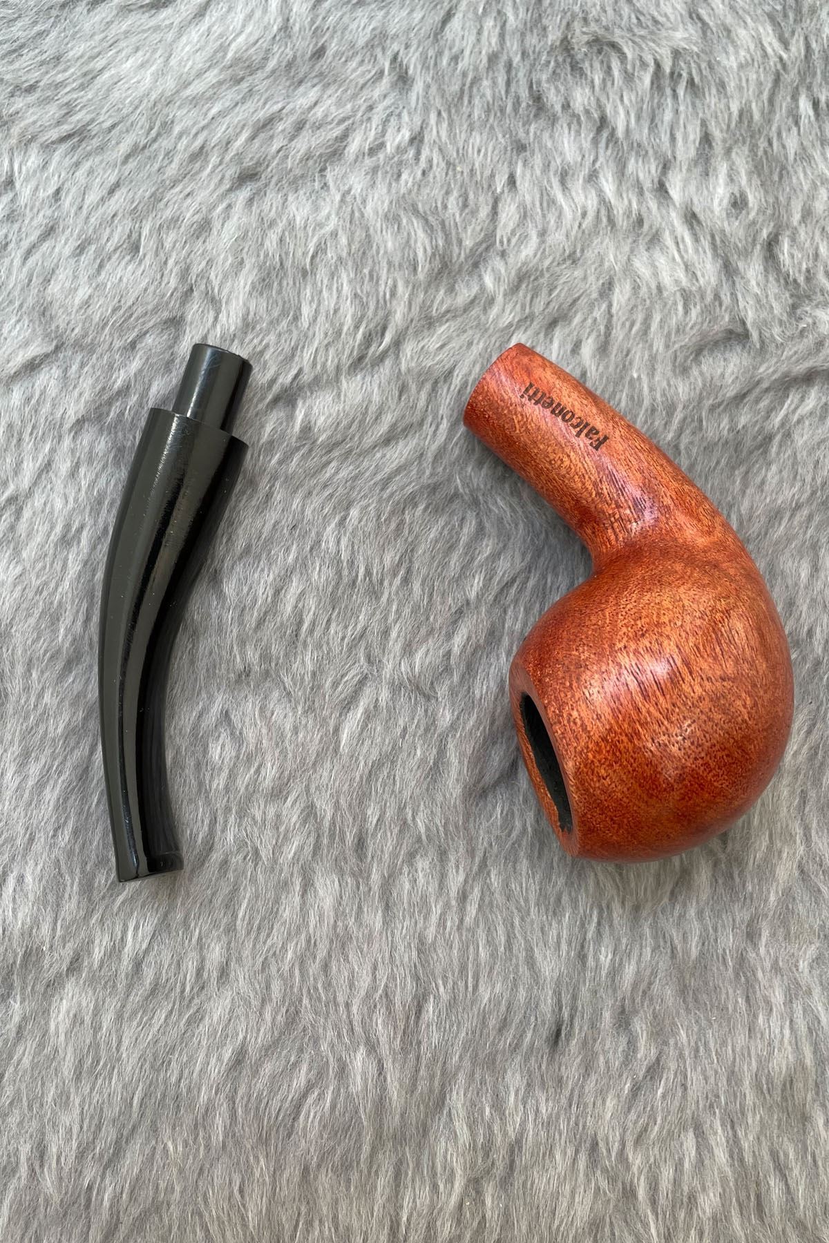 Falconetti Kahverengi Sandalwood Ahşap Pipo rc89