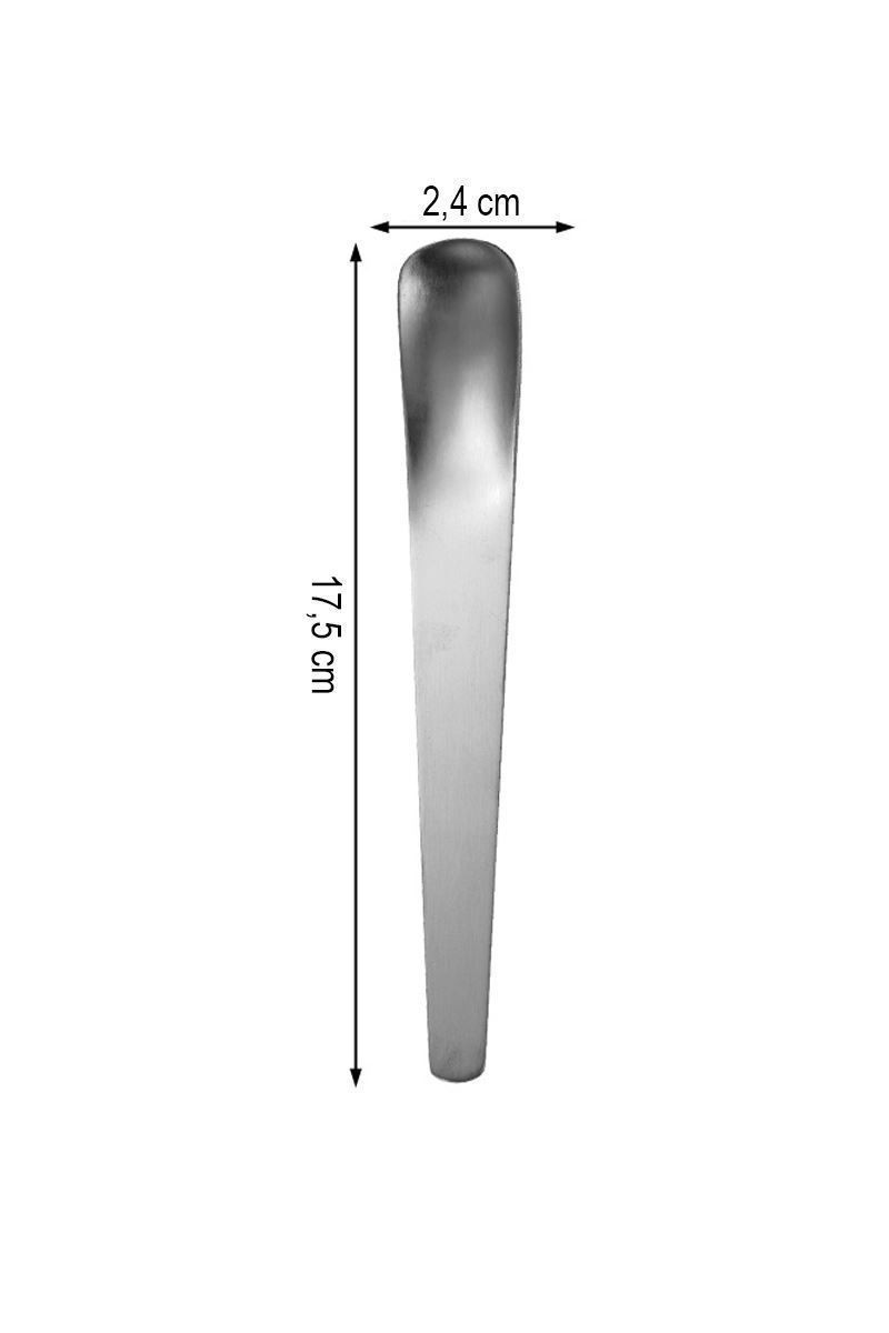 6 Adet Çelik 17,5 cm Tatlı ve Dondurma Kaşığı mt160by-6